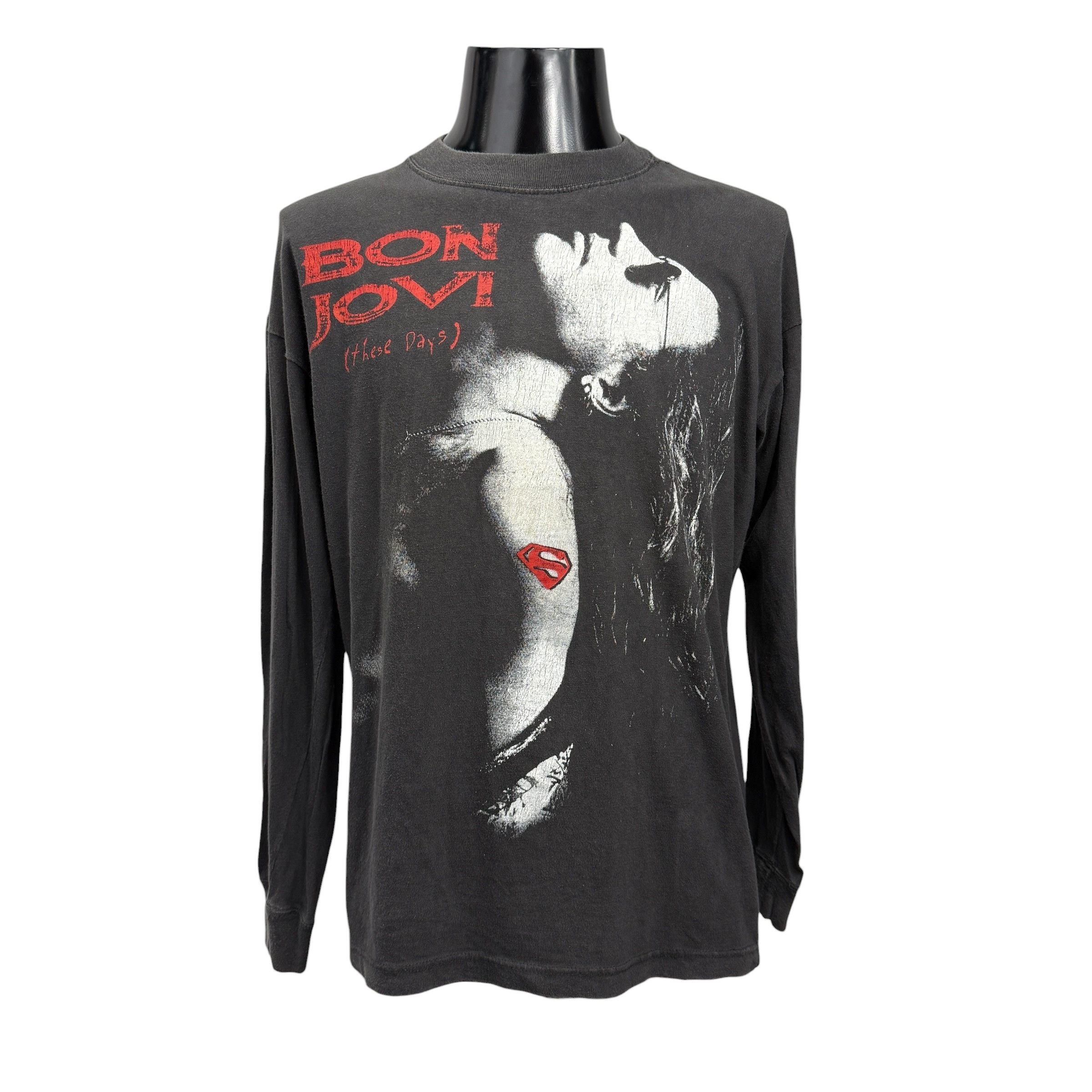 【BON JOVI】ボン・ジョヴィ “THESE DAYS TOUR 1995” 90’s Vintage ロングスリーブ Tシャツ