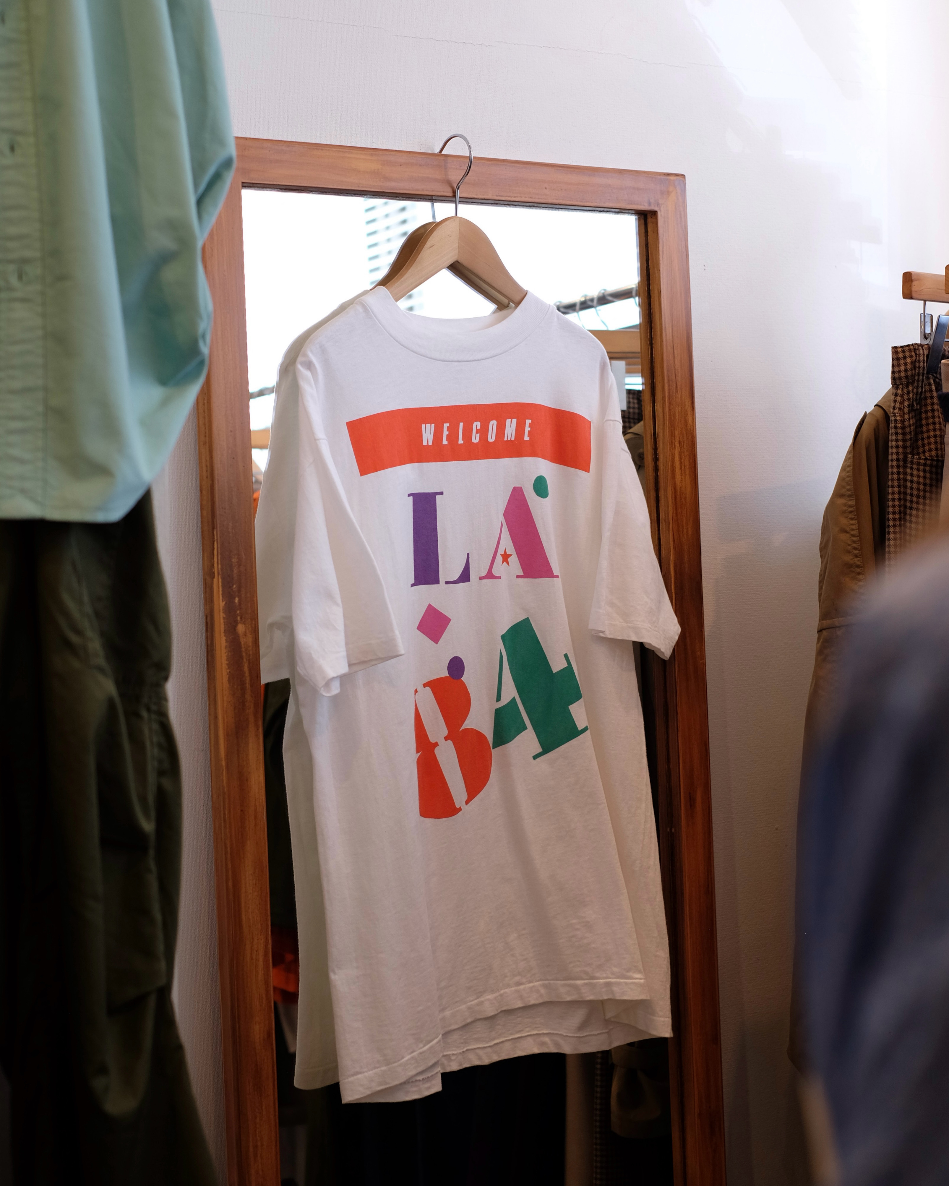80-90s Los Angels Olympic print T-shirt の画像 2