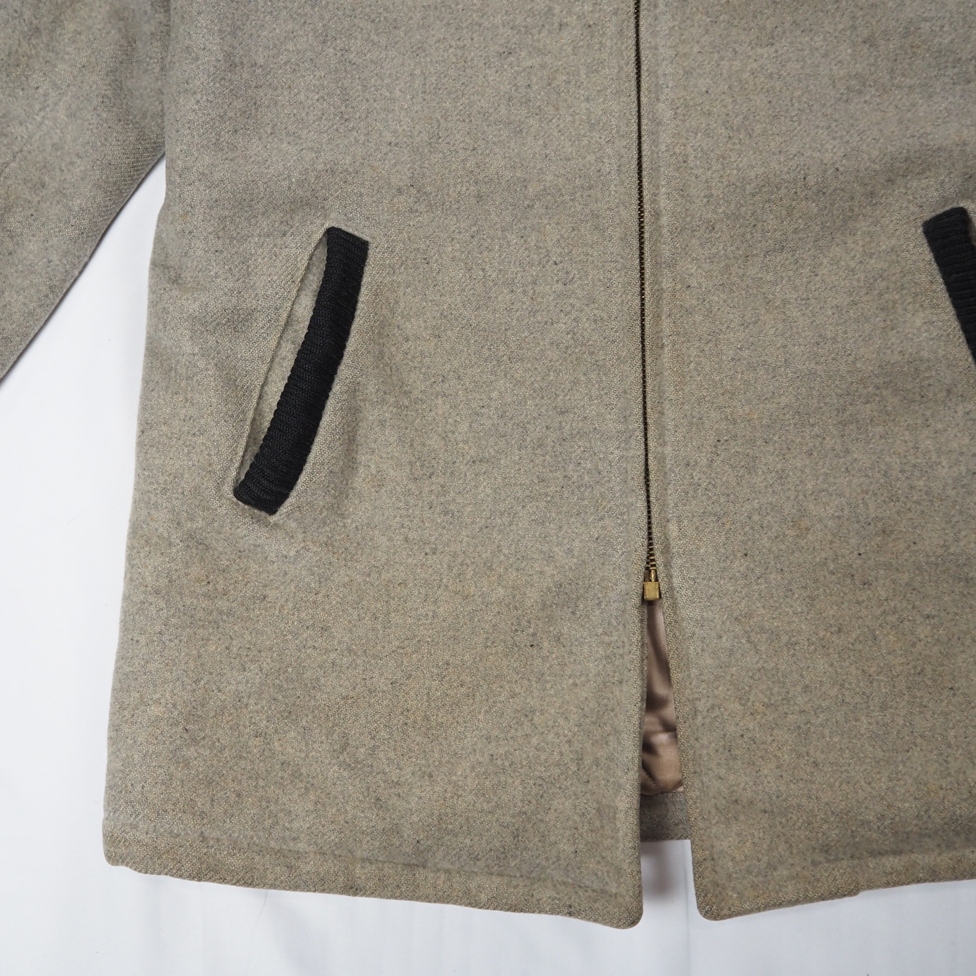 【9/23 20:00入荷】50's Woolrich ファラオジャケット グレー×ブラック の画像 5