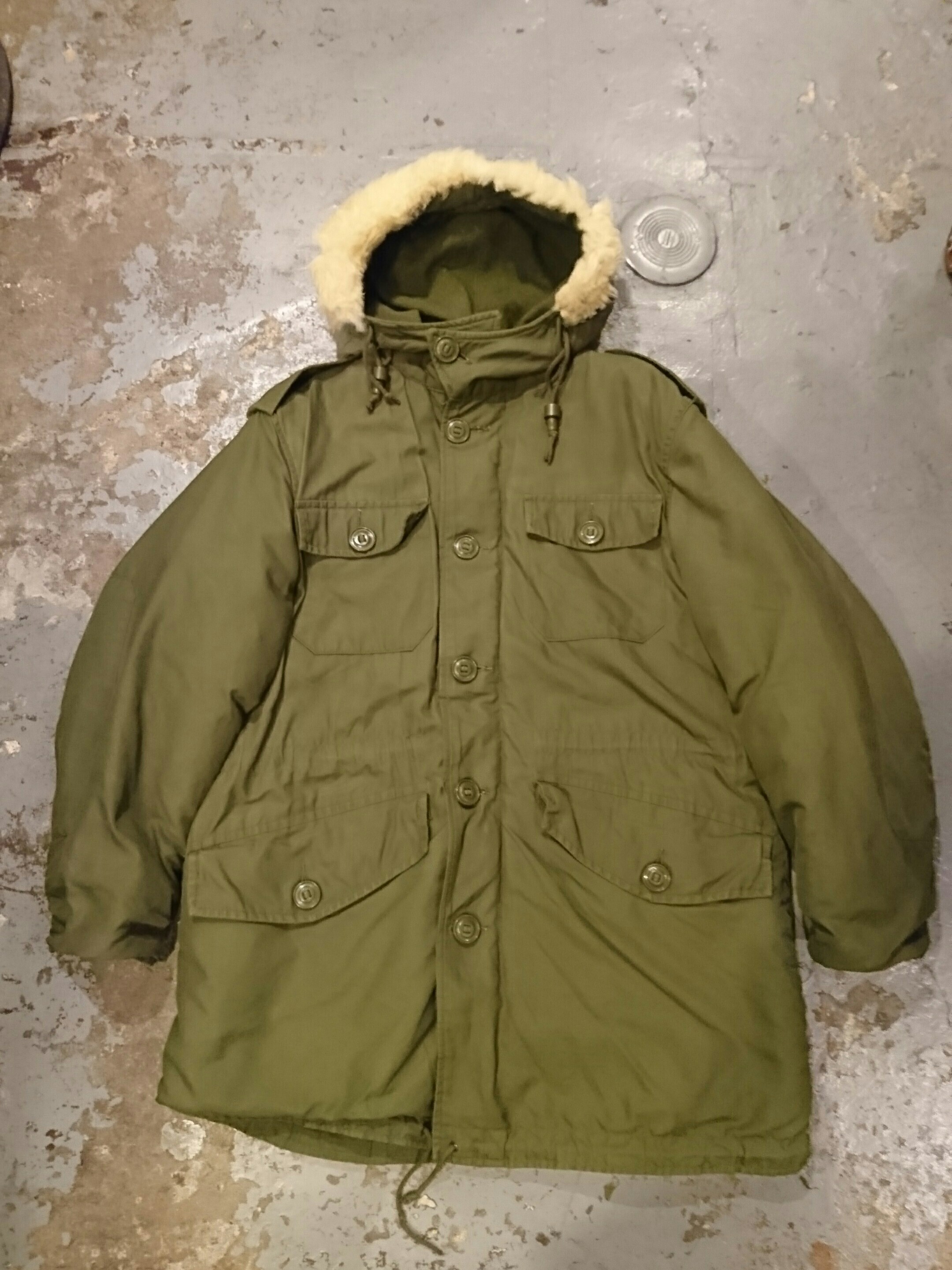 80s CANADIAN MILITARY FIELD PARKA BOW & ARROW WEB STORE