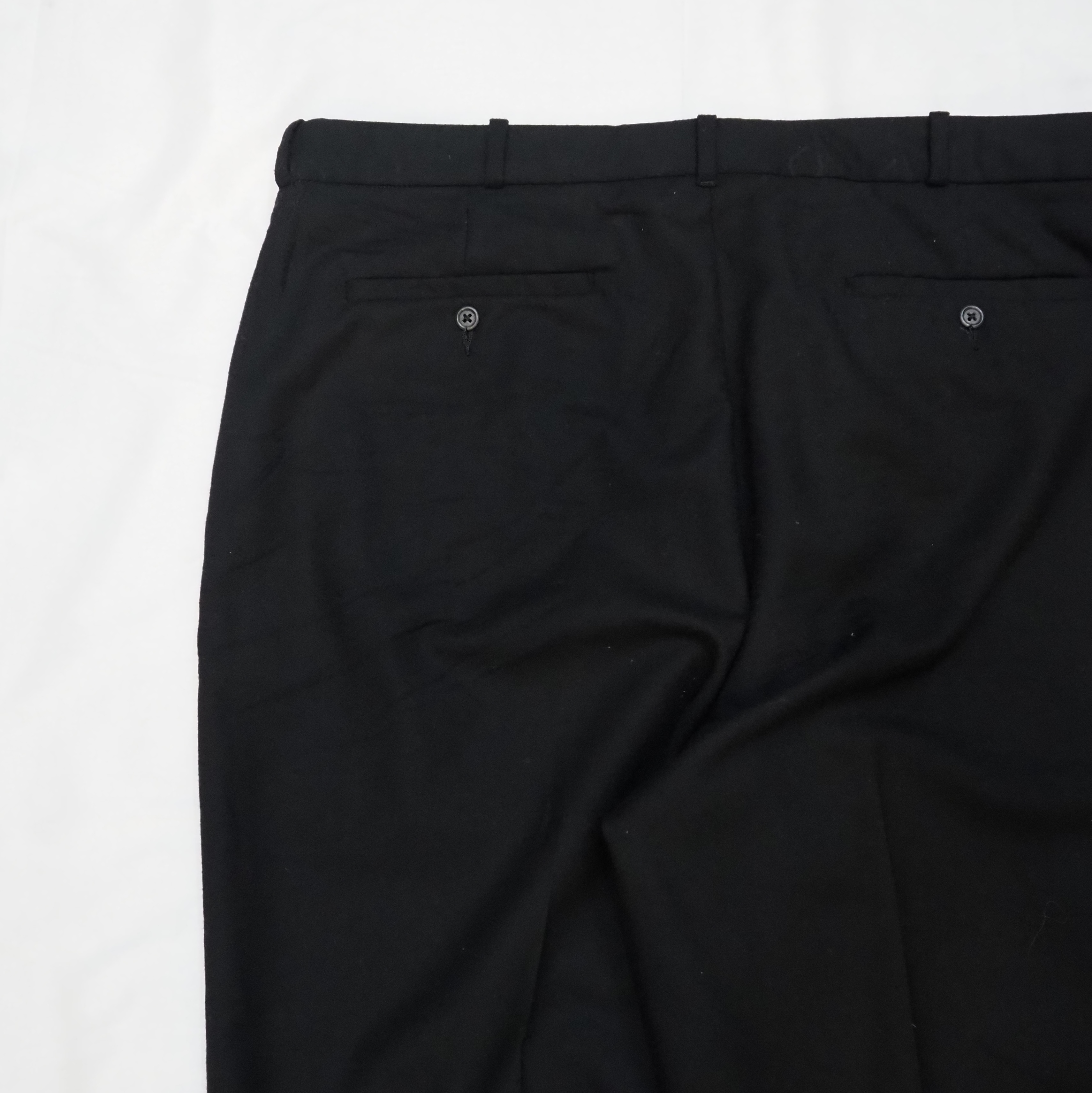 90’s Ralph Lauren Wool Slacks “Black” の画像 10