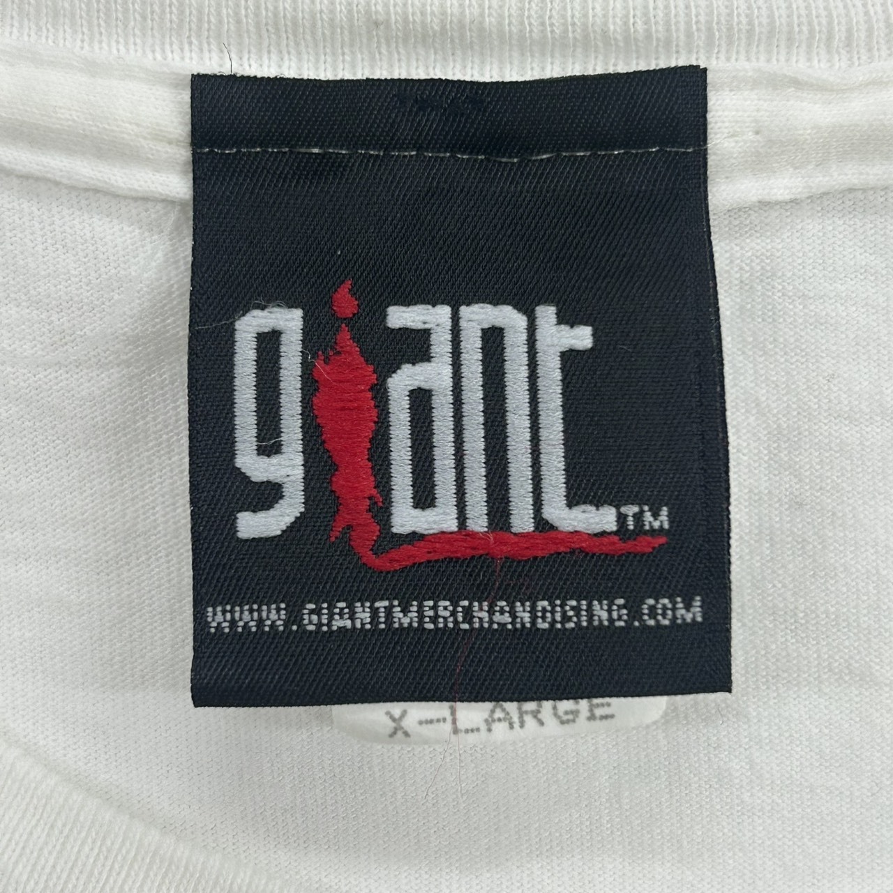 Rage Against The Machine メッセージプリント Tシャツ バンドT ホワイト XL の画像 3