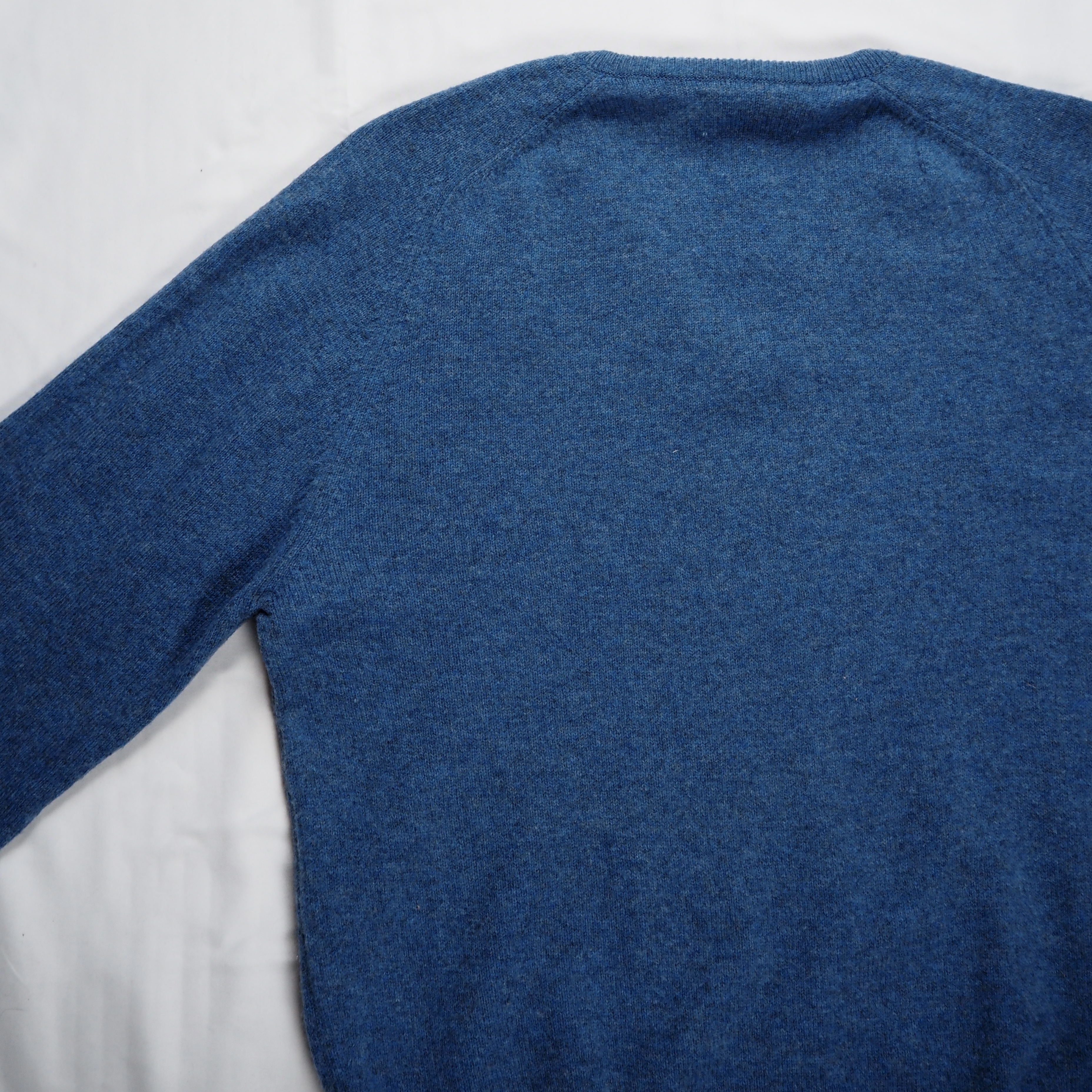 90’s Pringle Lams Wool ニット ブルー の画像 11