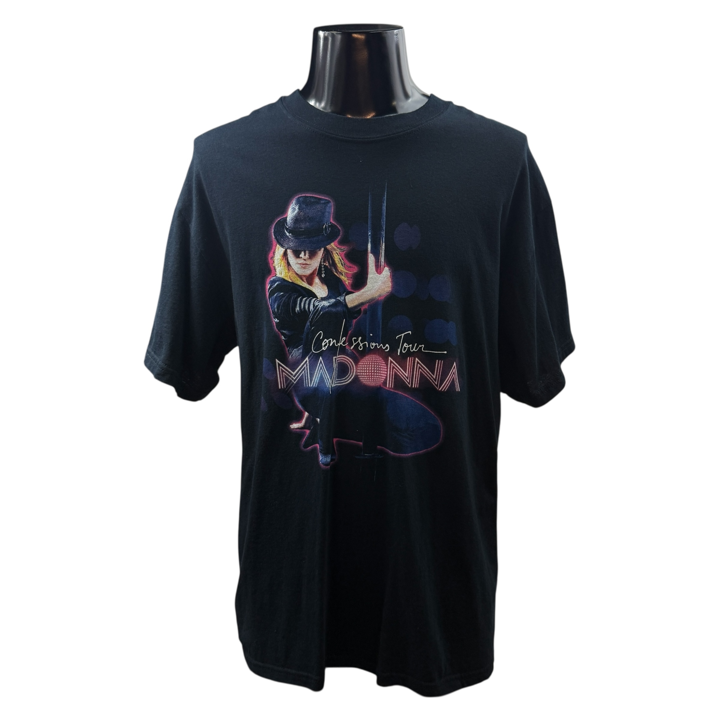 【MADONNA】マドンナ “CONFESSIONS 2006 TOUR” Tシャツ L
