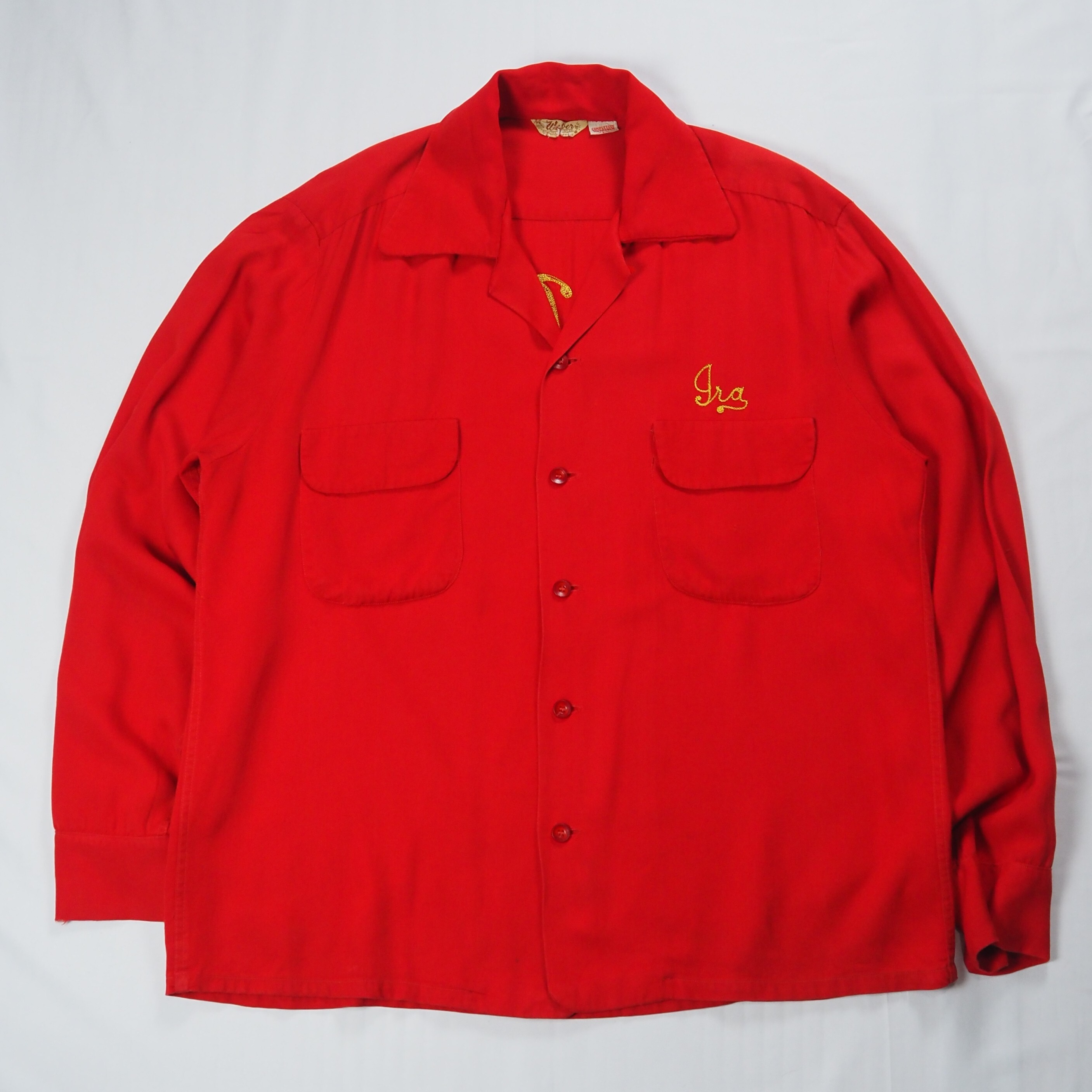 【9/19(土) 入荷商品】50's レーヨンシャツ チェーンステッチ の画像 8
