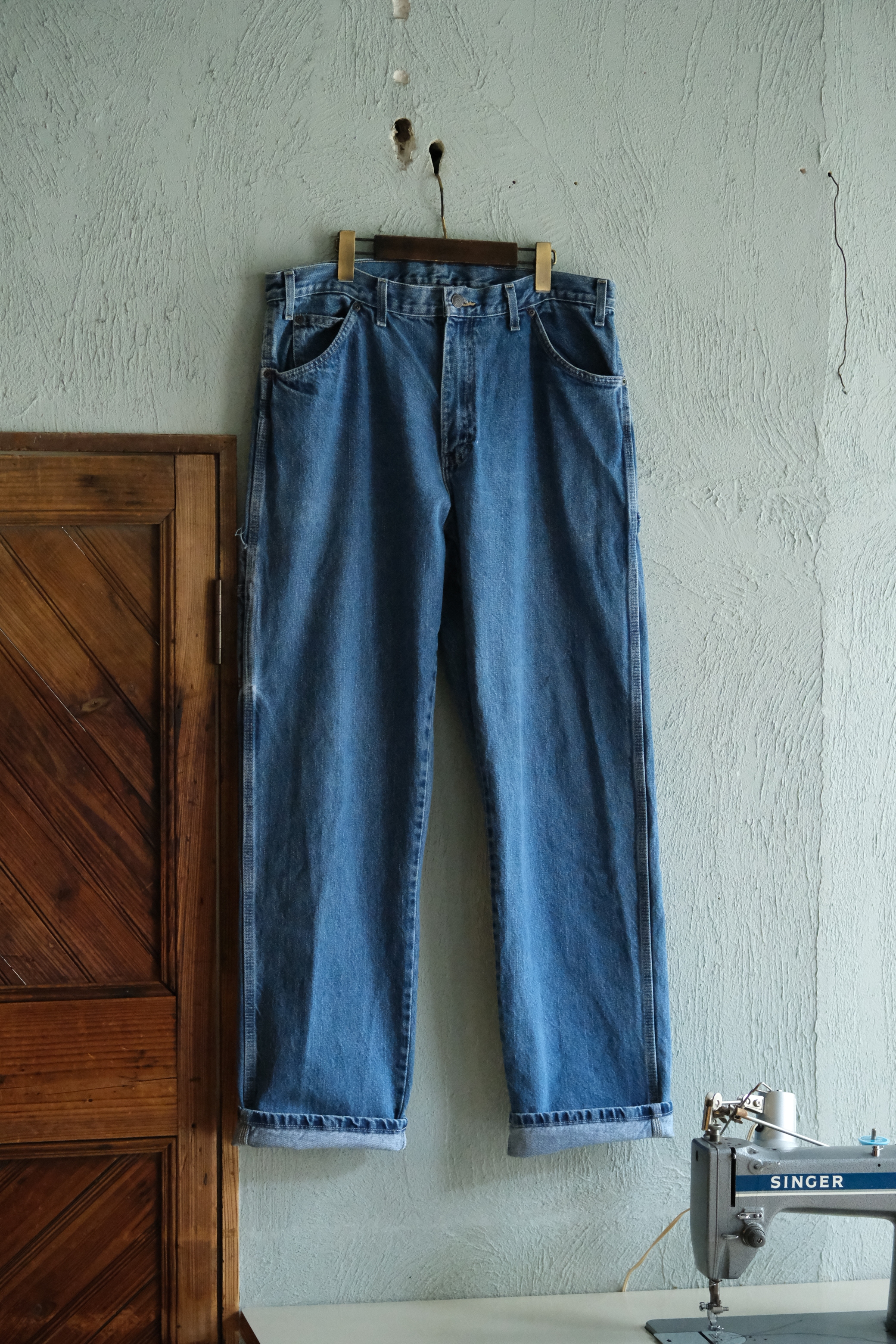 Utah / “Dickies” denim painter pants