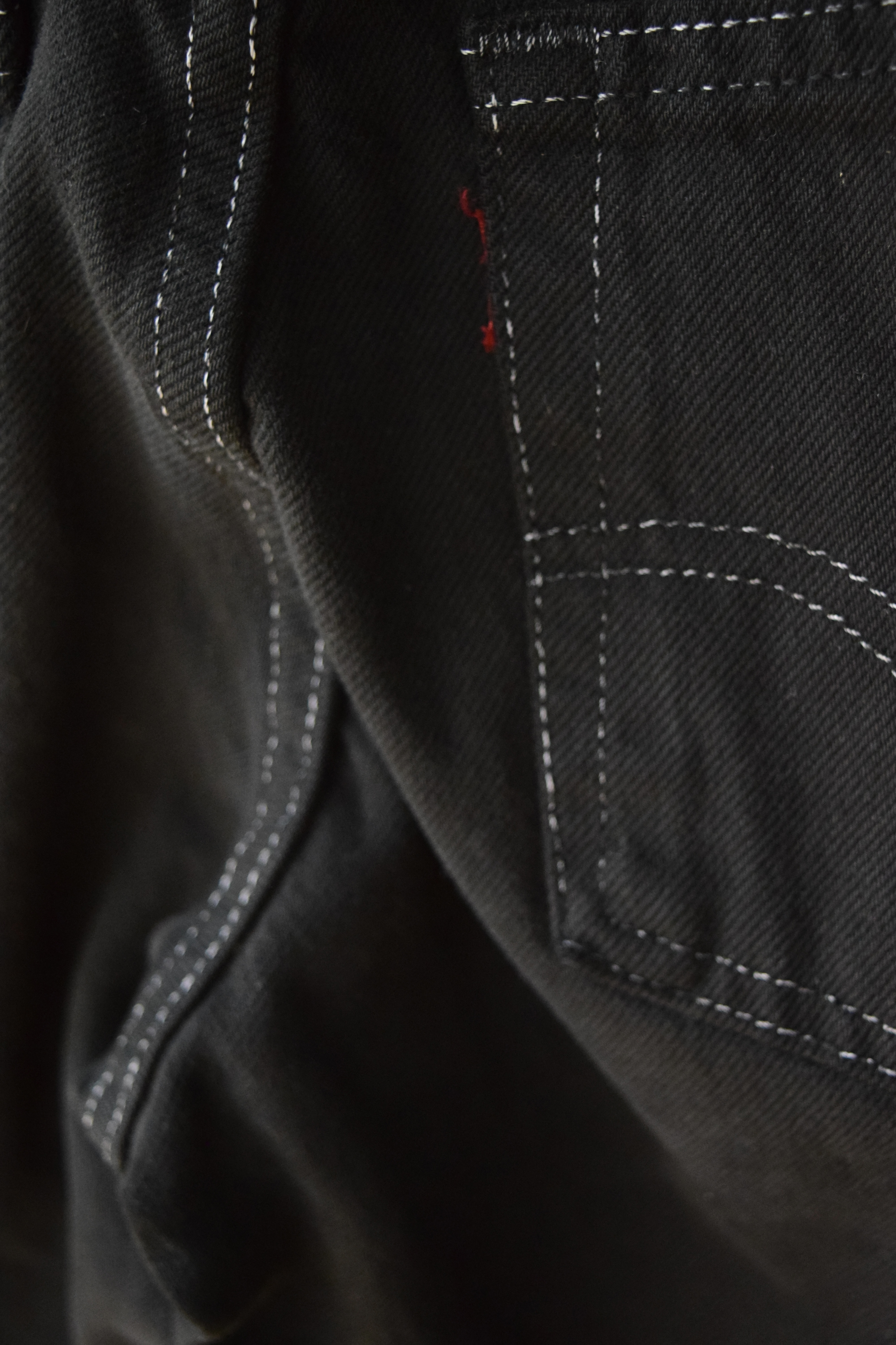Levi’s 517 black denim pants の画像 8