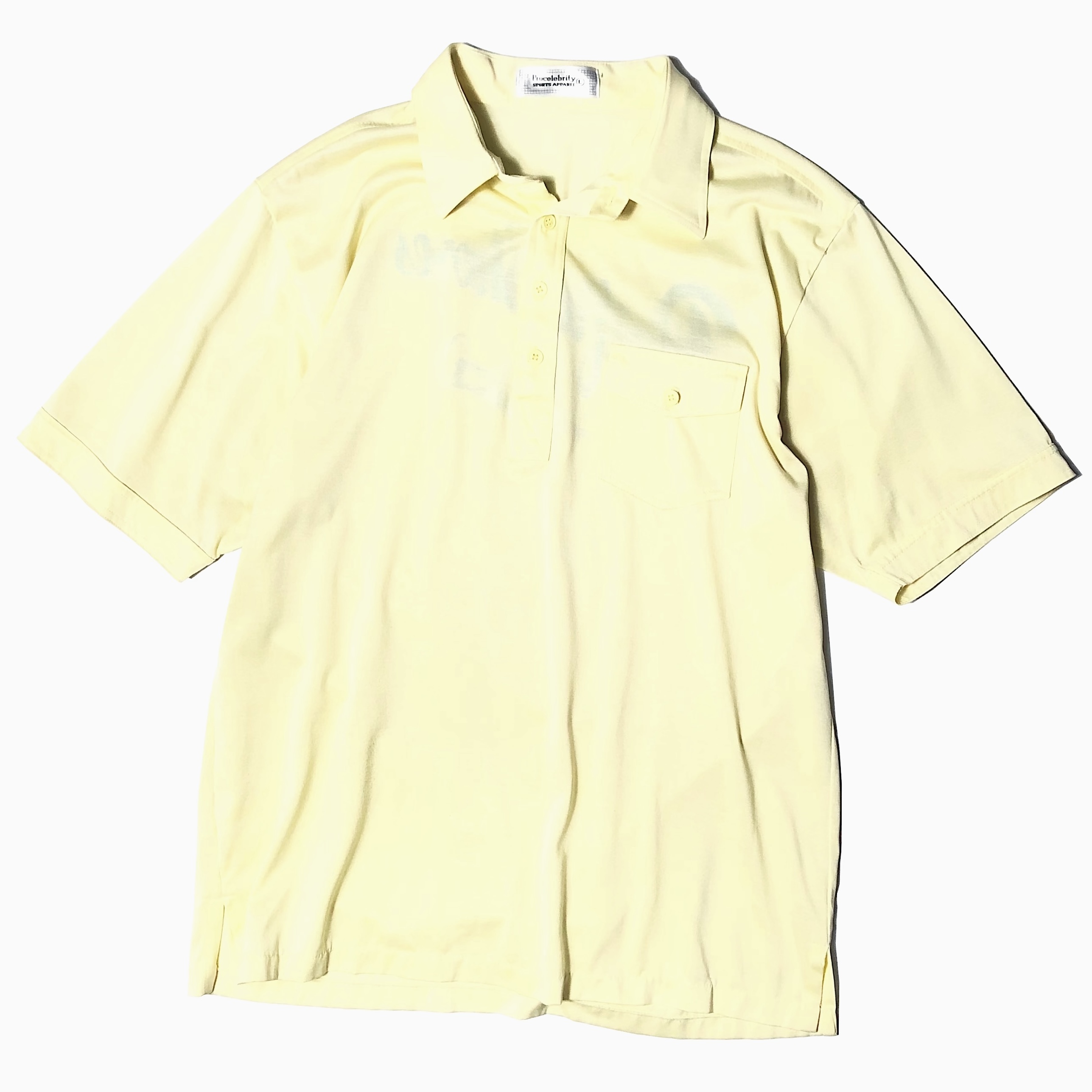 Vintage 80's【Procelebrity】"Pacific Shores" Short Sleeve Polo Shirt の画像 2