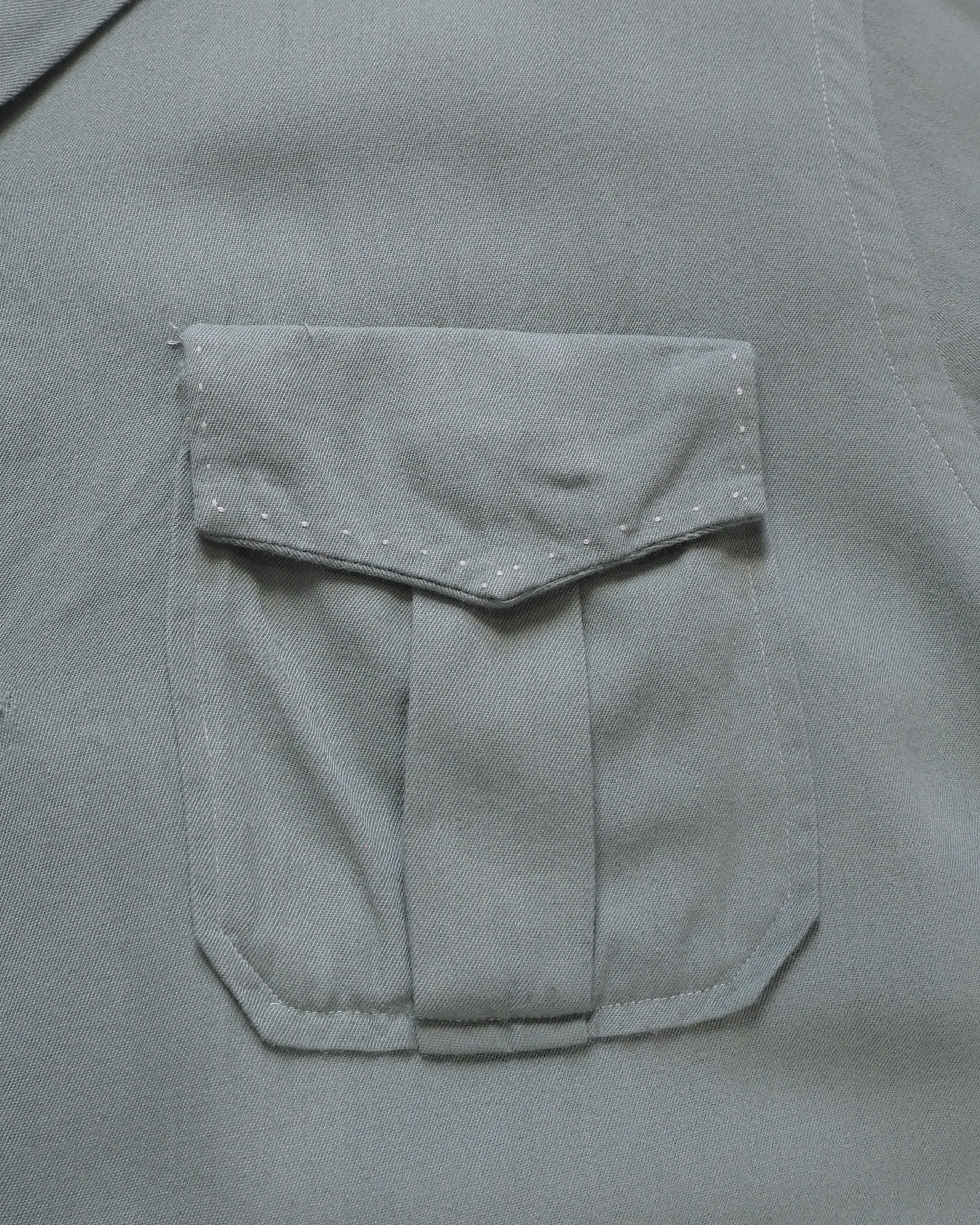 【5/6(水) 20:00入荷】50’s Pilgrim レーヨンシャツ ミントグリーン の画像 11