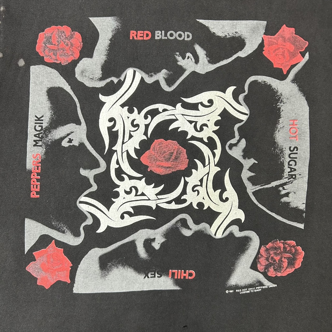 90s RED HOT CHILI PEPPERS “RHCP” Vintage Band T-Shirt Rare Used L の画像 4
