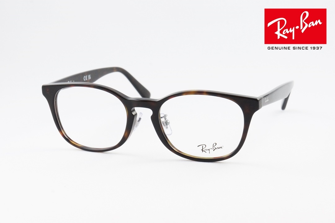 Ray-Ban メガネ RX5386D 2000 51サイズ 53サイズ ウエリントン