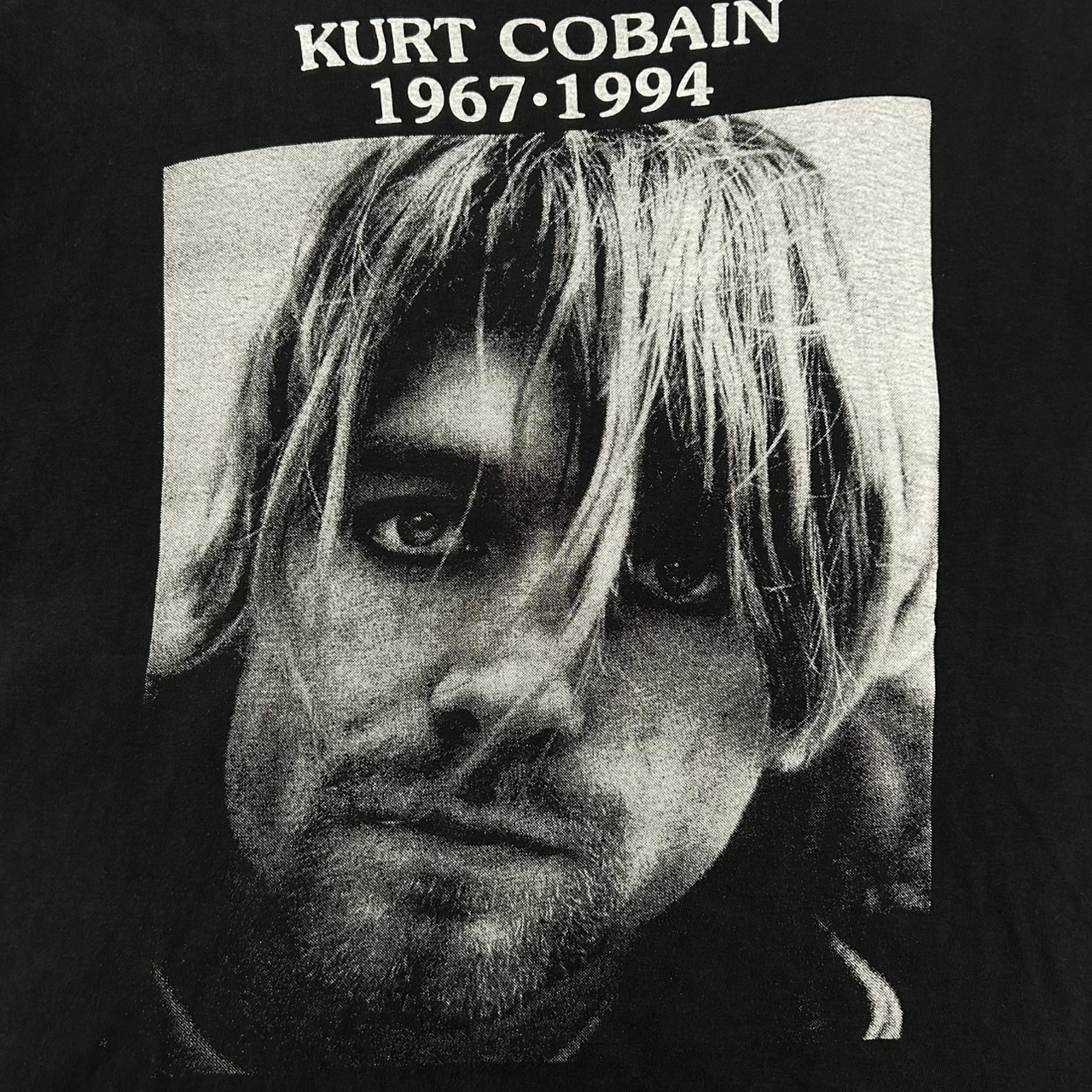 Kurt Cobain Memorial Photo T-Shirt 90s〜00s Bootleg GILDAN XL の画像 5