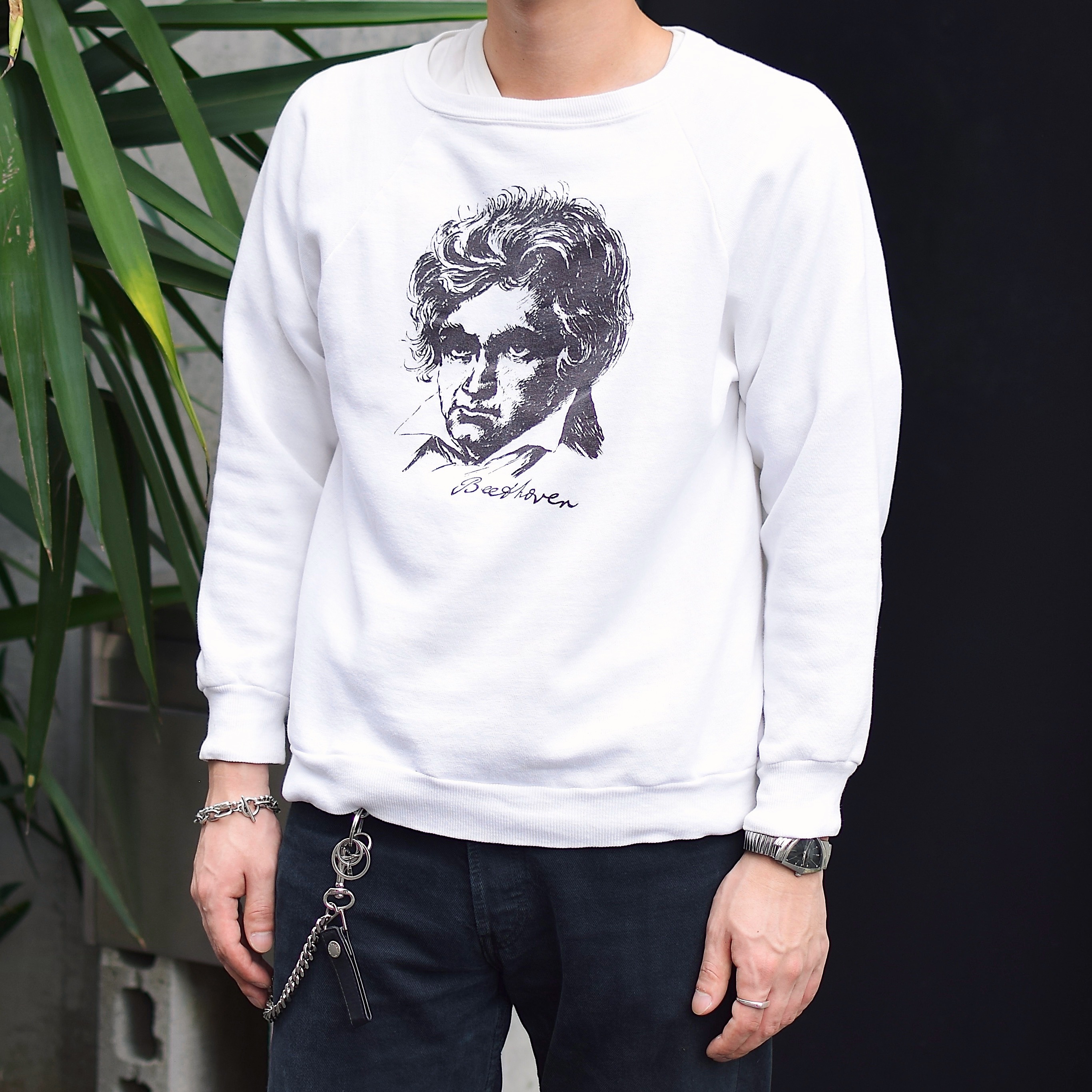 Vintage 80's "Beethoven" Sweat の画像 3