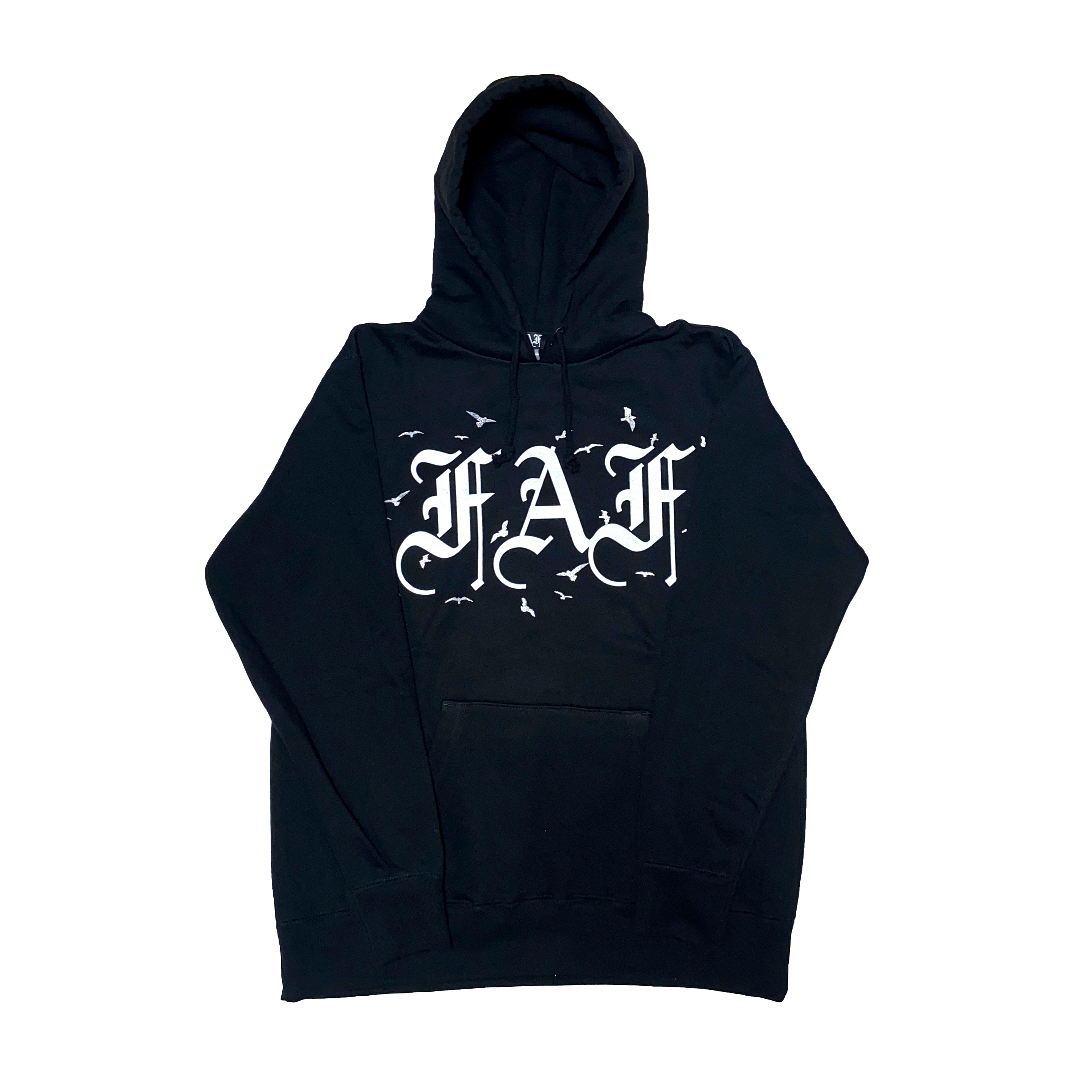 FAF OE Logo Hoodie (Birds) / Black - 画像1