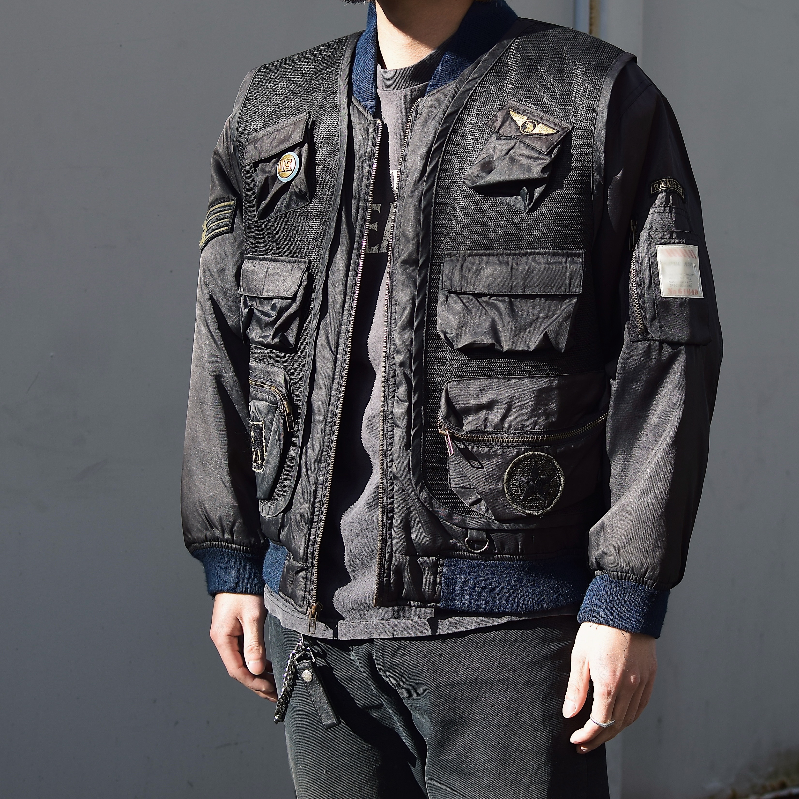 Vintage UNITED FORCES Flight Jacket の画像 3