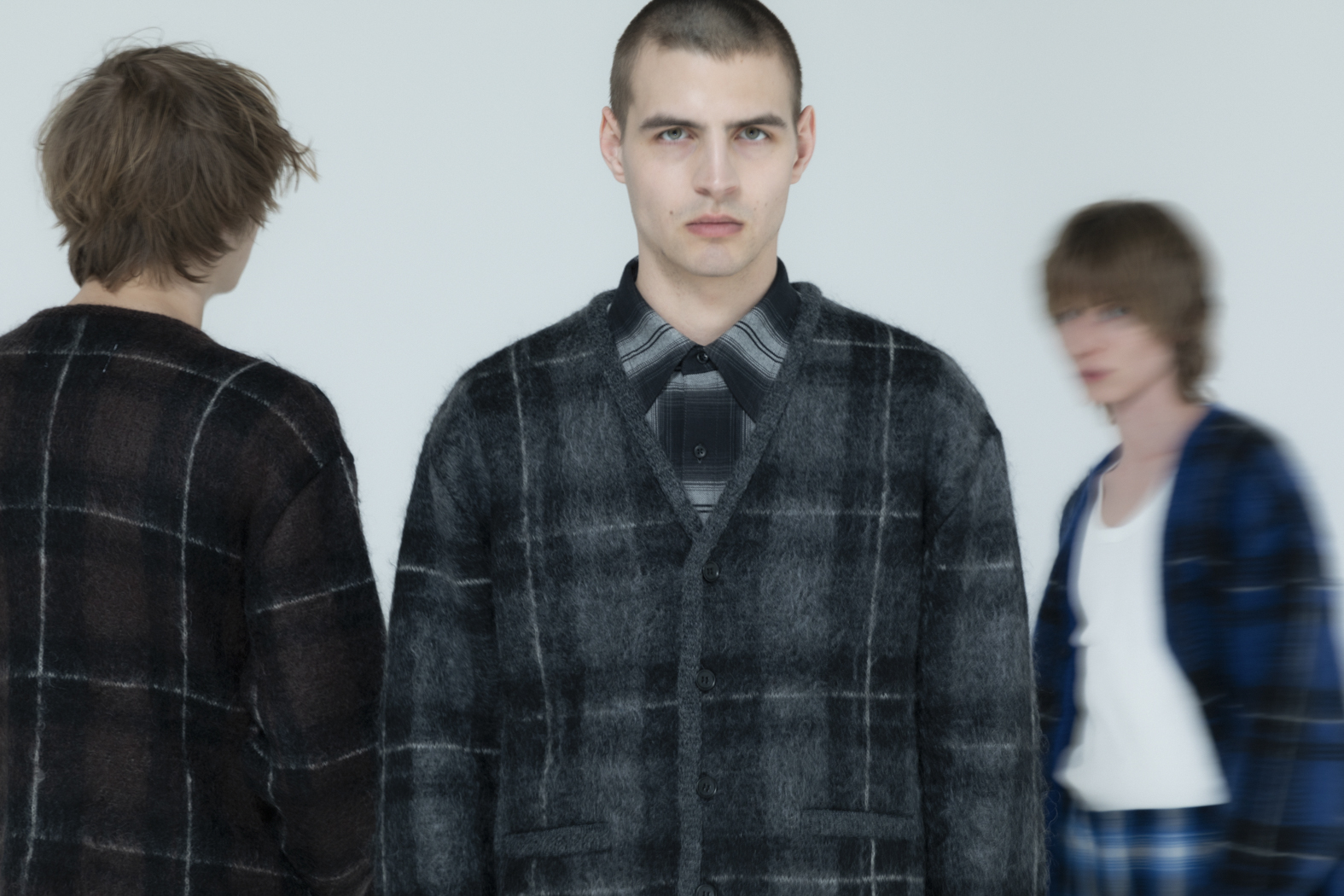 【Rafu】Mohair Cardigan（BLUE） の画像 6