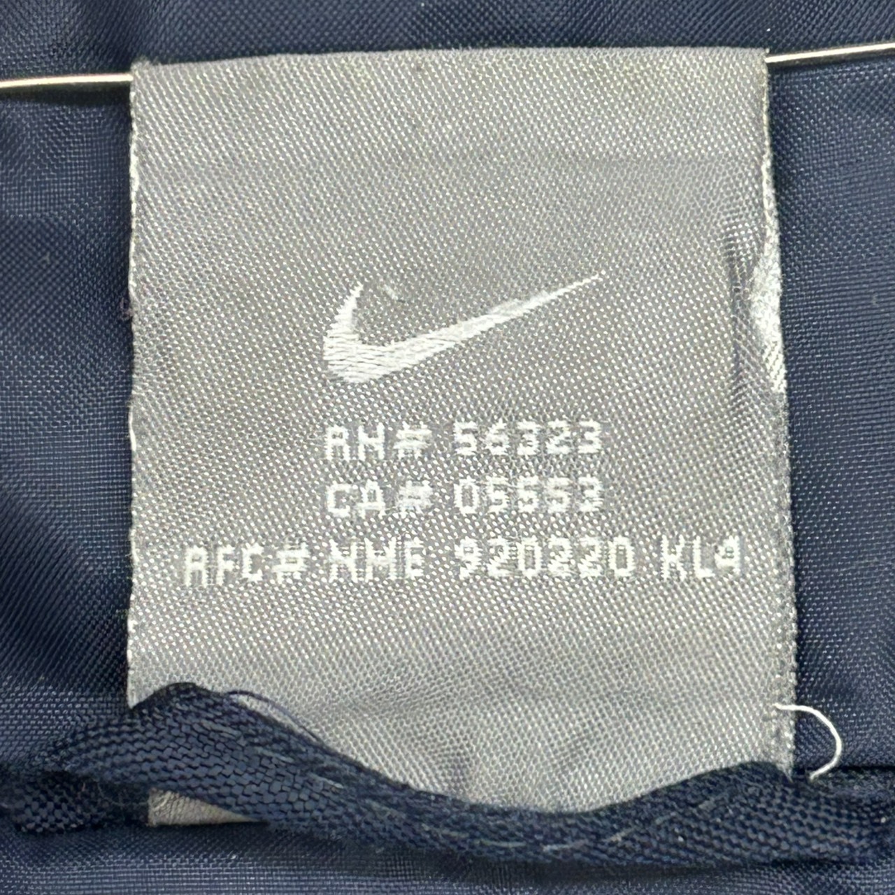 NIKE AIR Padded Jacket Navy × Blue XL の画像 4