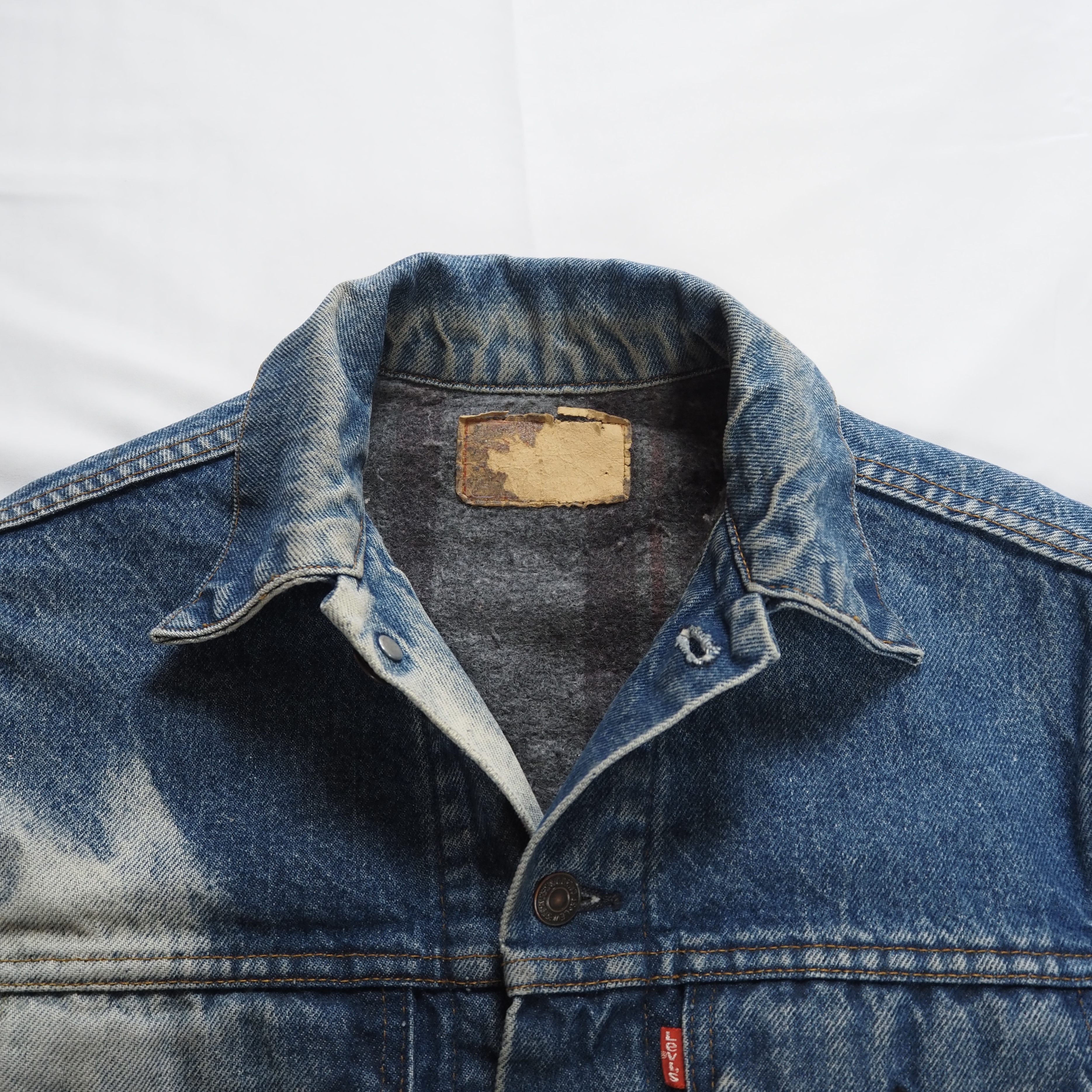 80’s Levi’s 70507 ブリーチデニムジャケット の画像 12