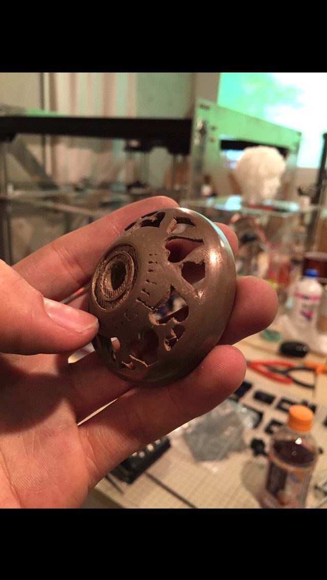 ColorFabb ブロンズフィラメント 1.75mm 750g - 画像2