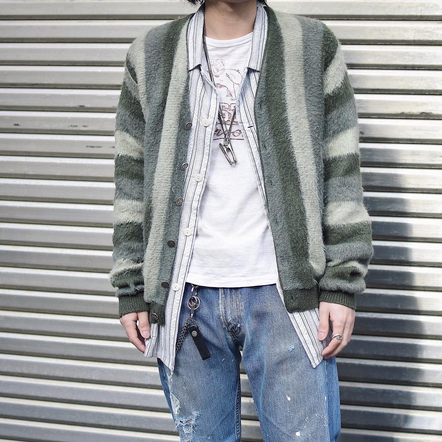 Vintage 60's【Cary】Mohair Cardigan の画像 3