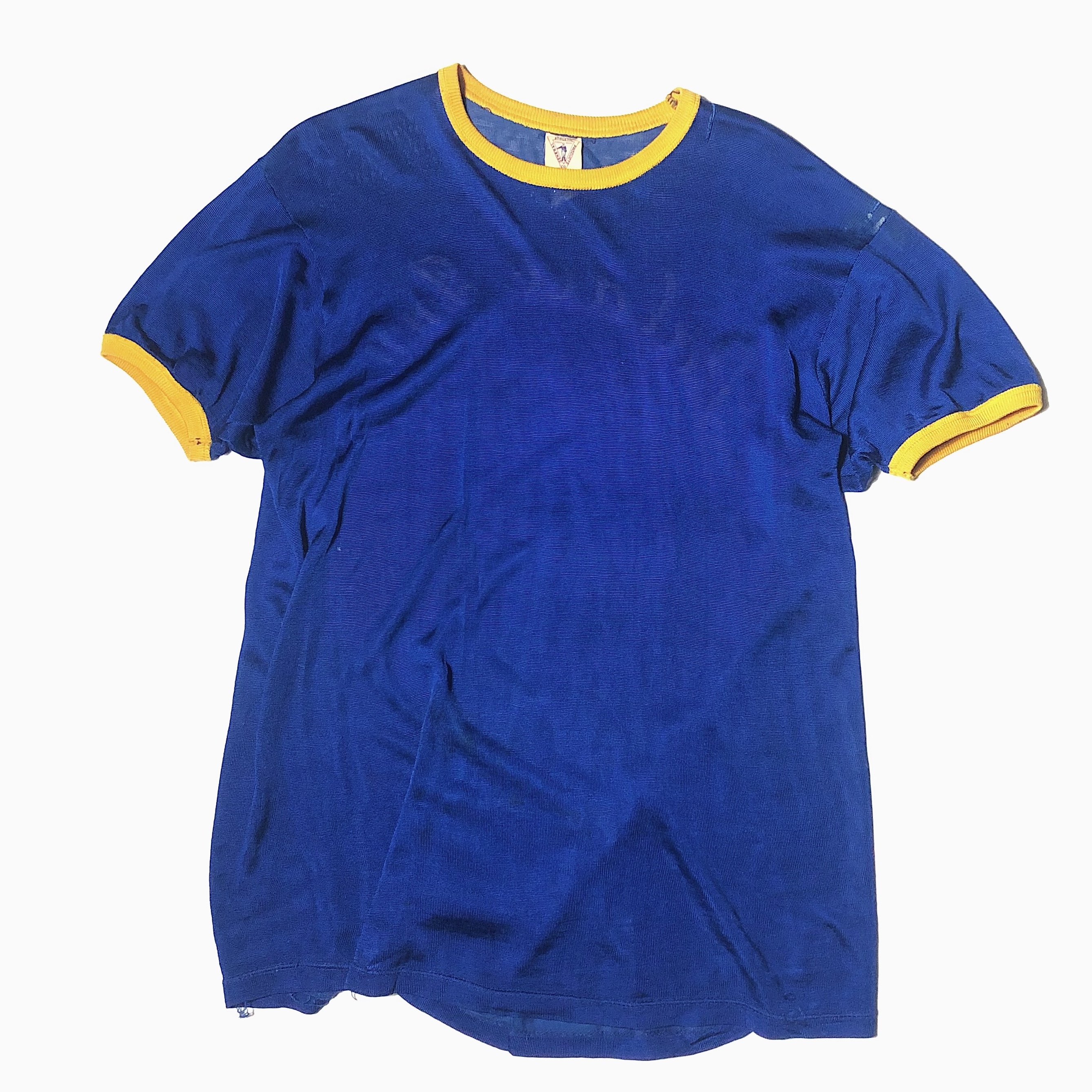 Vintage 40's【GENERAL ATHLETIC PRODUCTS CO.】"Palace Inn" Football T-shirt の画像 2