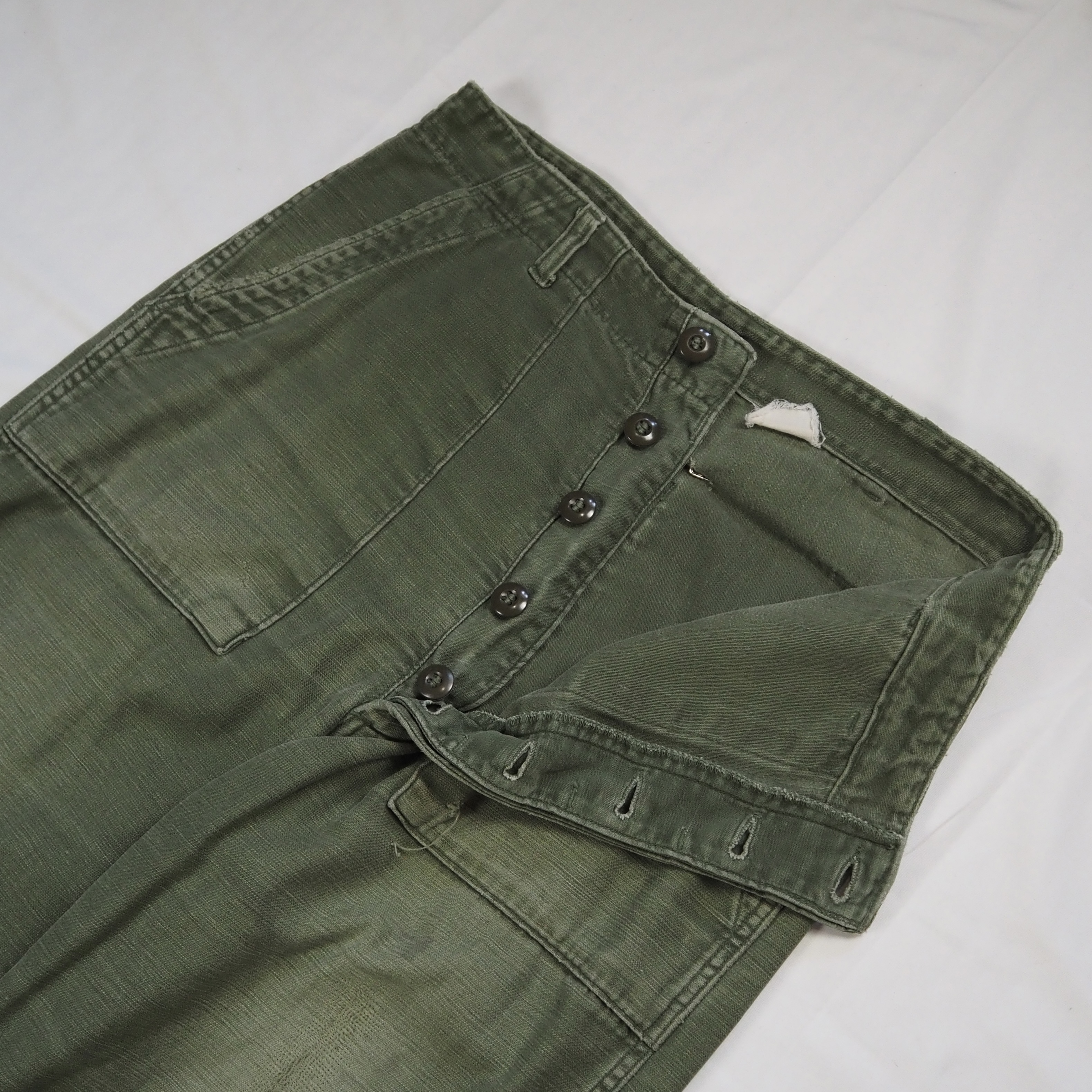60’s U.S. ARMY ベイカーパンツ 32×30 の画像 5