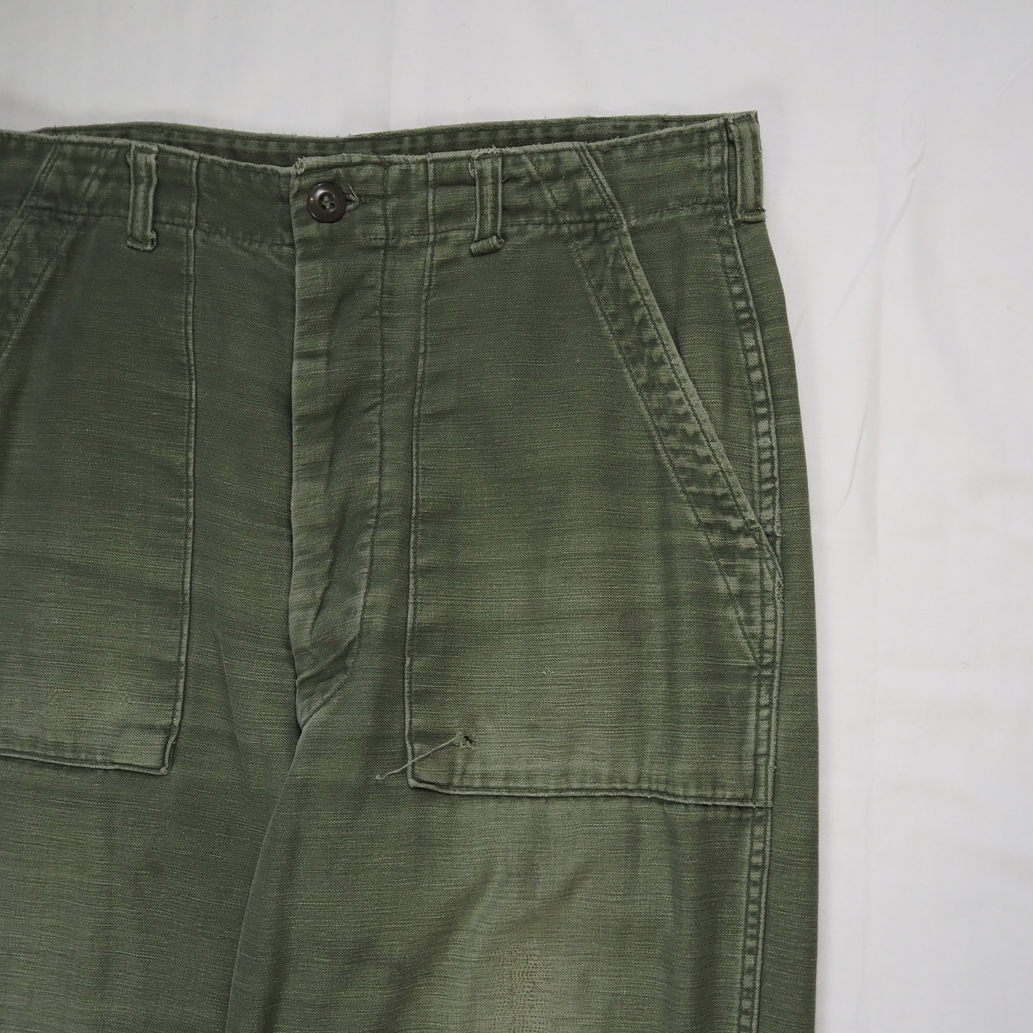 60’s U.S. ARMY ベイカーパンツ 32×30 の画像 4