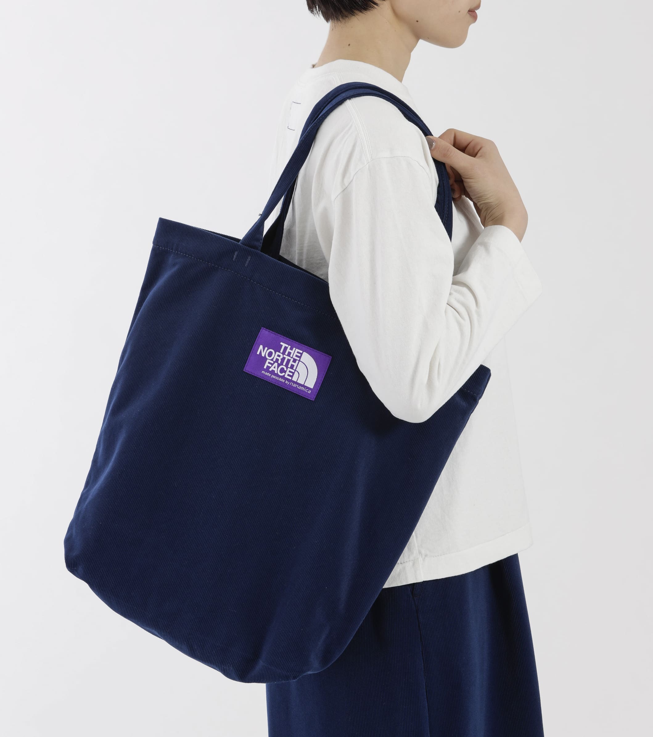 the north face purple label corduroy shoulder bag