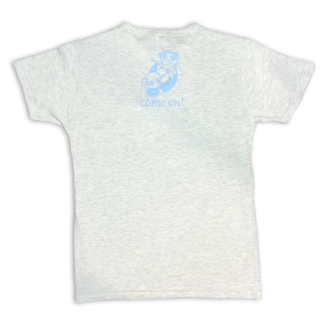「ピノキオピー2015年祭りだヘイカモン」Tシャツ(メンズ/オートミール) - 画像2