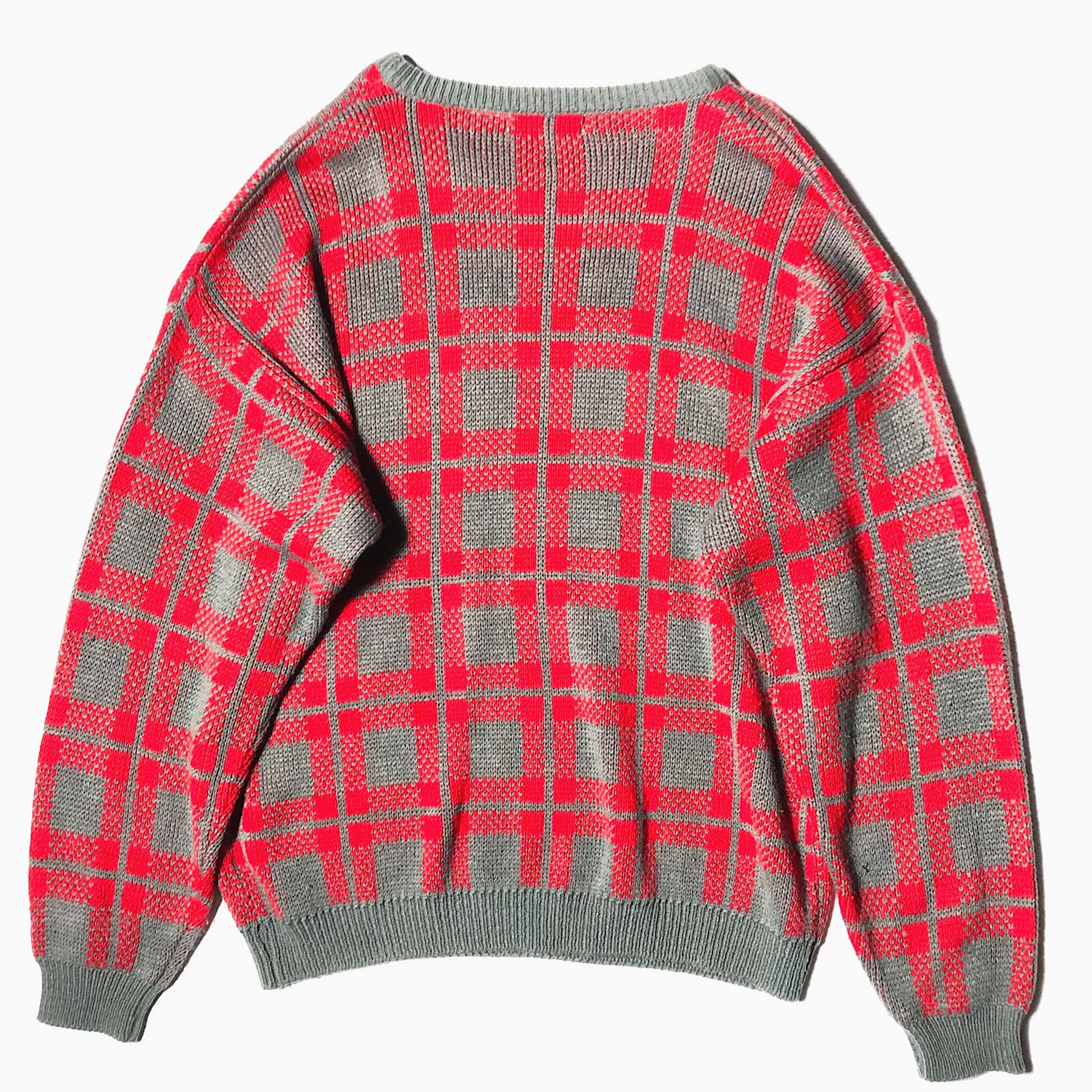 Vintage 80〜90's Patterned Knit Sweater の画像 2