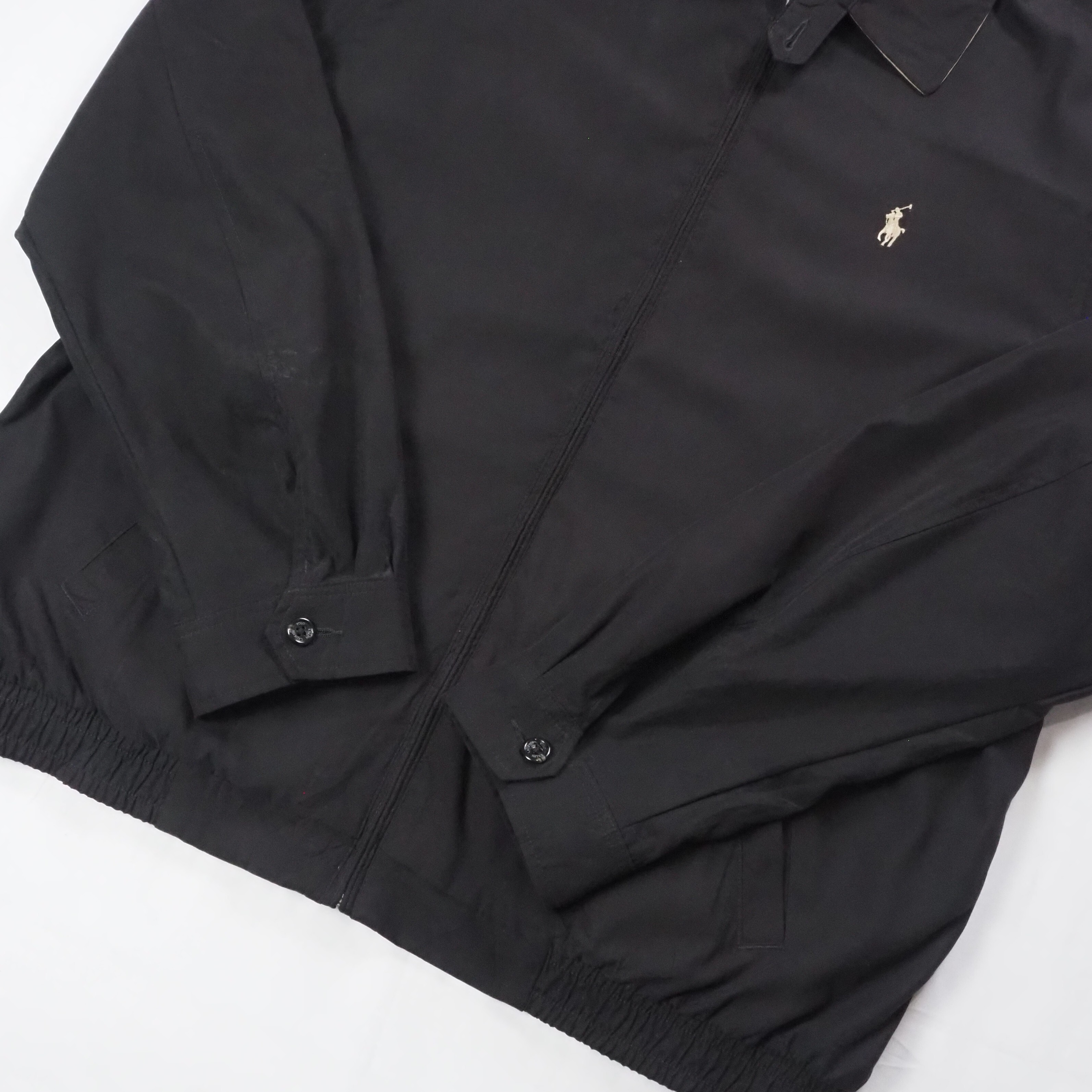 00's Ralph Lauren スイングトップ ブラック Lサイズ の画像 12
