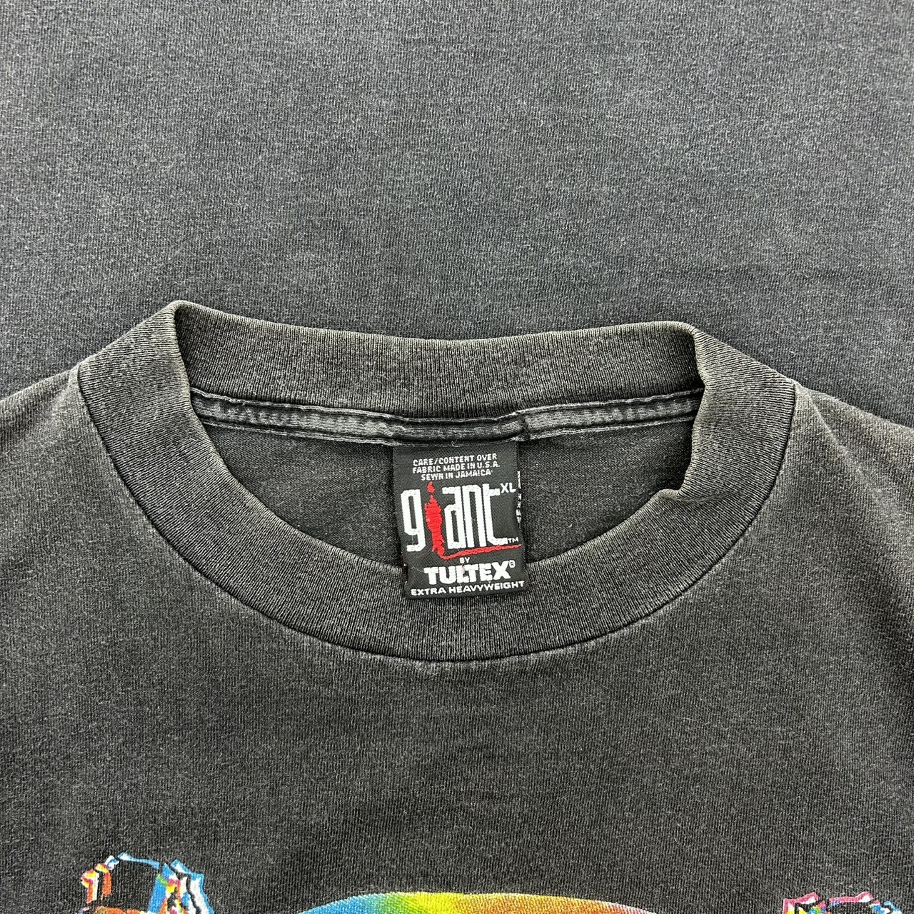 NIRVANA ニルヴァーナ GONE AS YOU ARE グラフィックプリント バンドT ブラック 古着 ロックT XL の画像 3