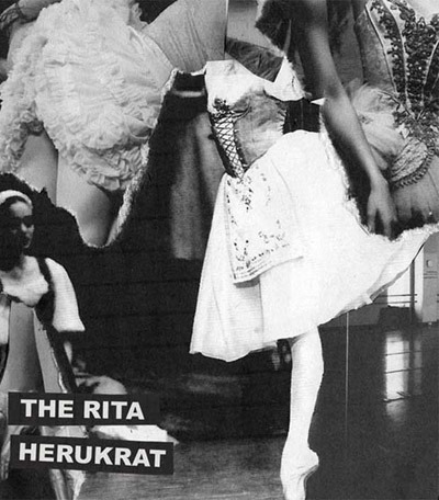 THE RITA & HERUKRAT - RED IMPRINT FROM ANKLE RIBBON C30 Tape - 画像1