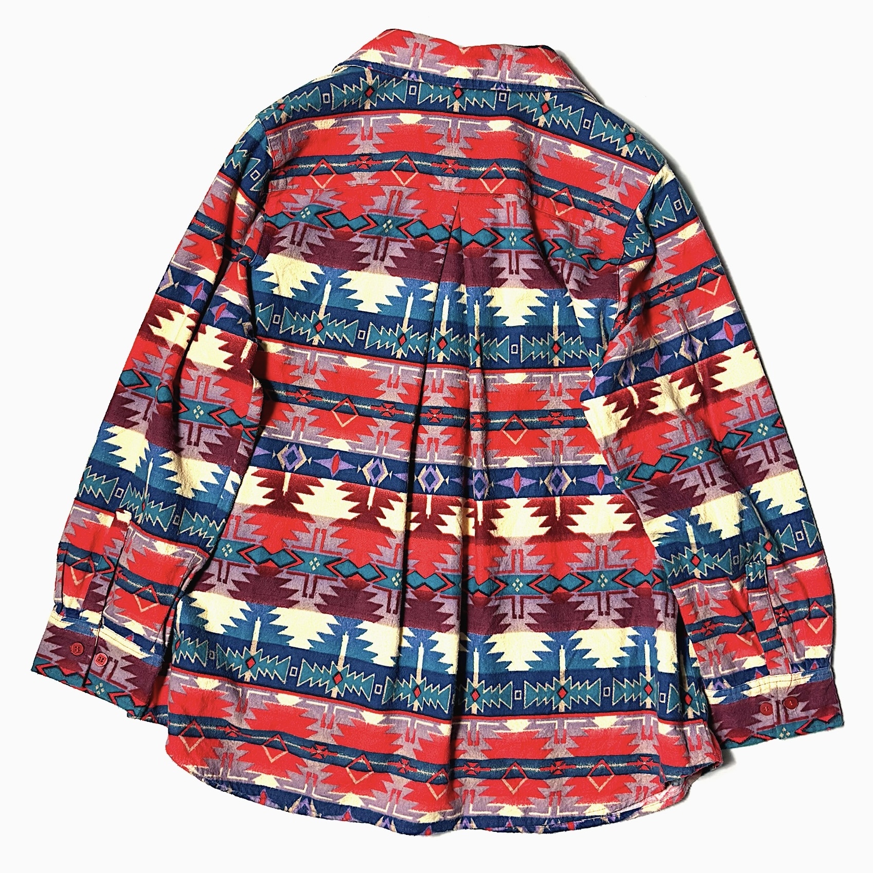 Vintage 80～90's Patterned Shirt の画像 2