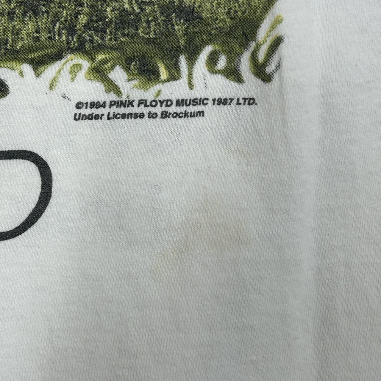 Pink Floyd North American Tour Vintage Band T-Shirt White BROCKUM L の画像 7