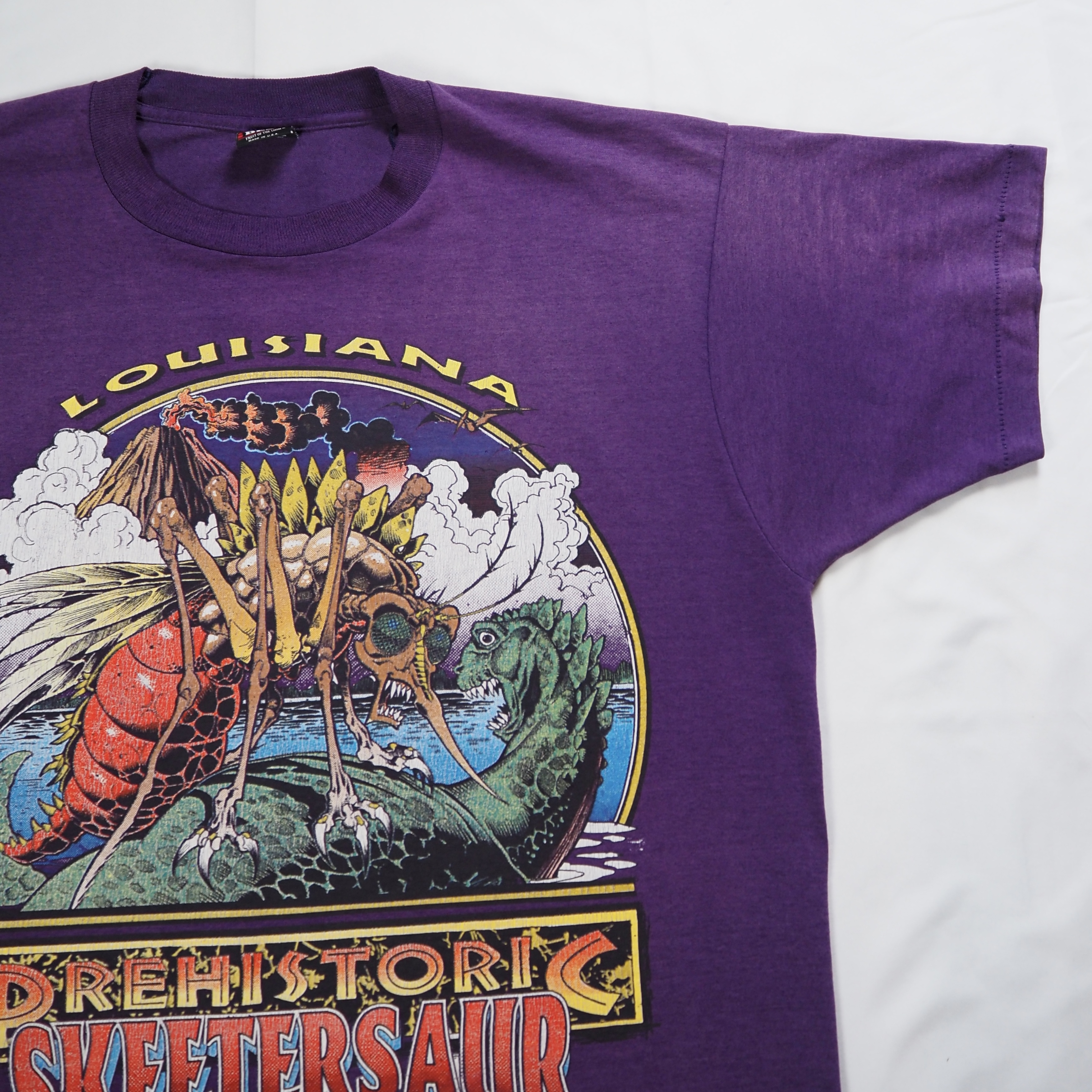 90’s 蚊Tシャツ パープル XL の画像 7