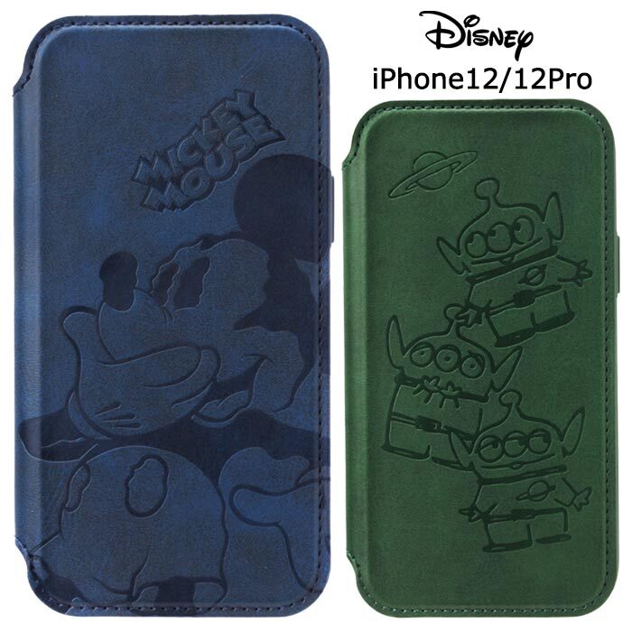 Iphone12 Iphone12pro ディズニー ガラスフリップケース 手帳型ケース 手帳型 クリア クリアケース 透明 ガラスケース カード収納 キャラクター グッズ ミッキー エイリアン トイストーリー アイフォン トゥエルブ プロ Iphone 12 Pro スマホカバー スマホケース S Pg