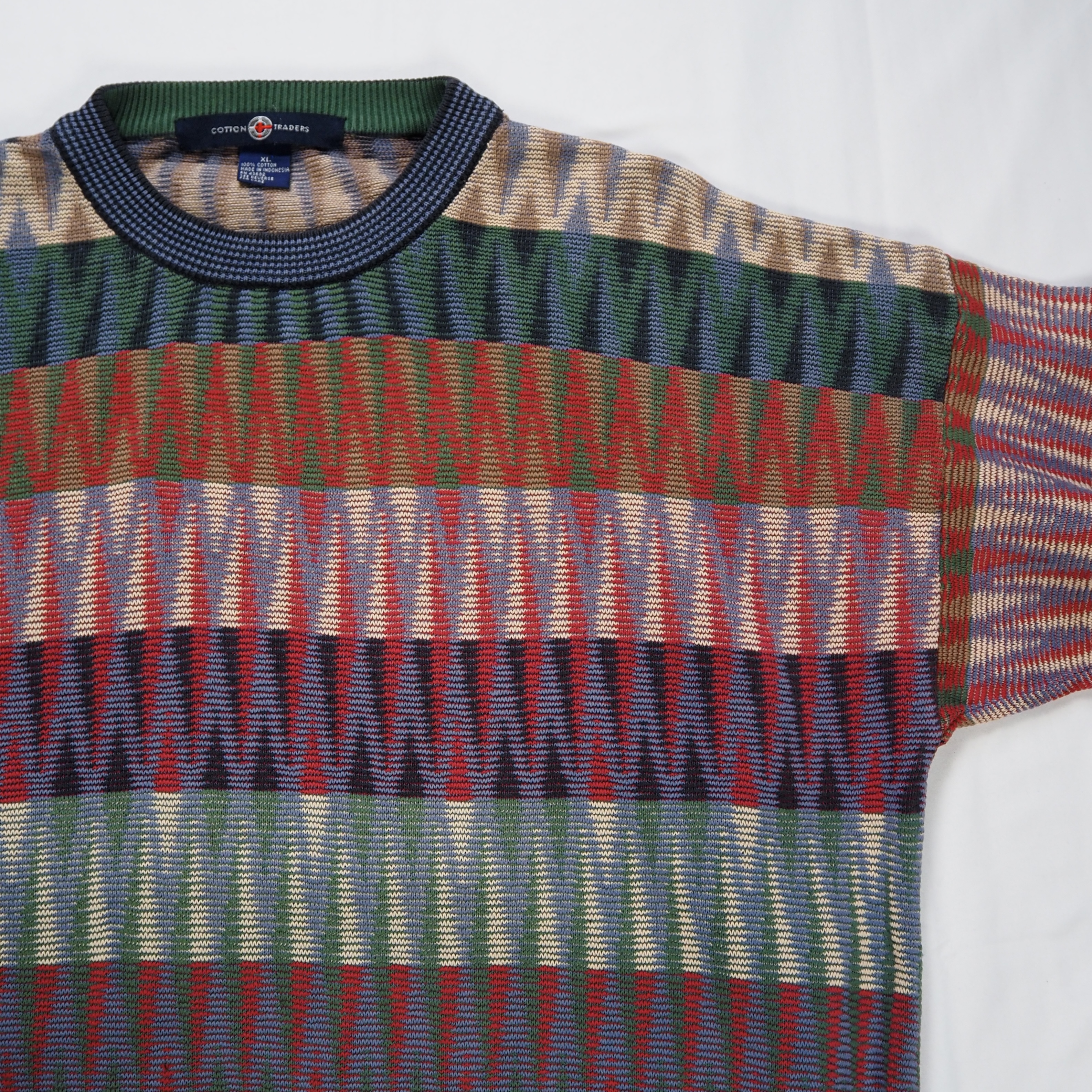 90’s Cotton Traders ニット XL の画像 7