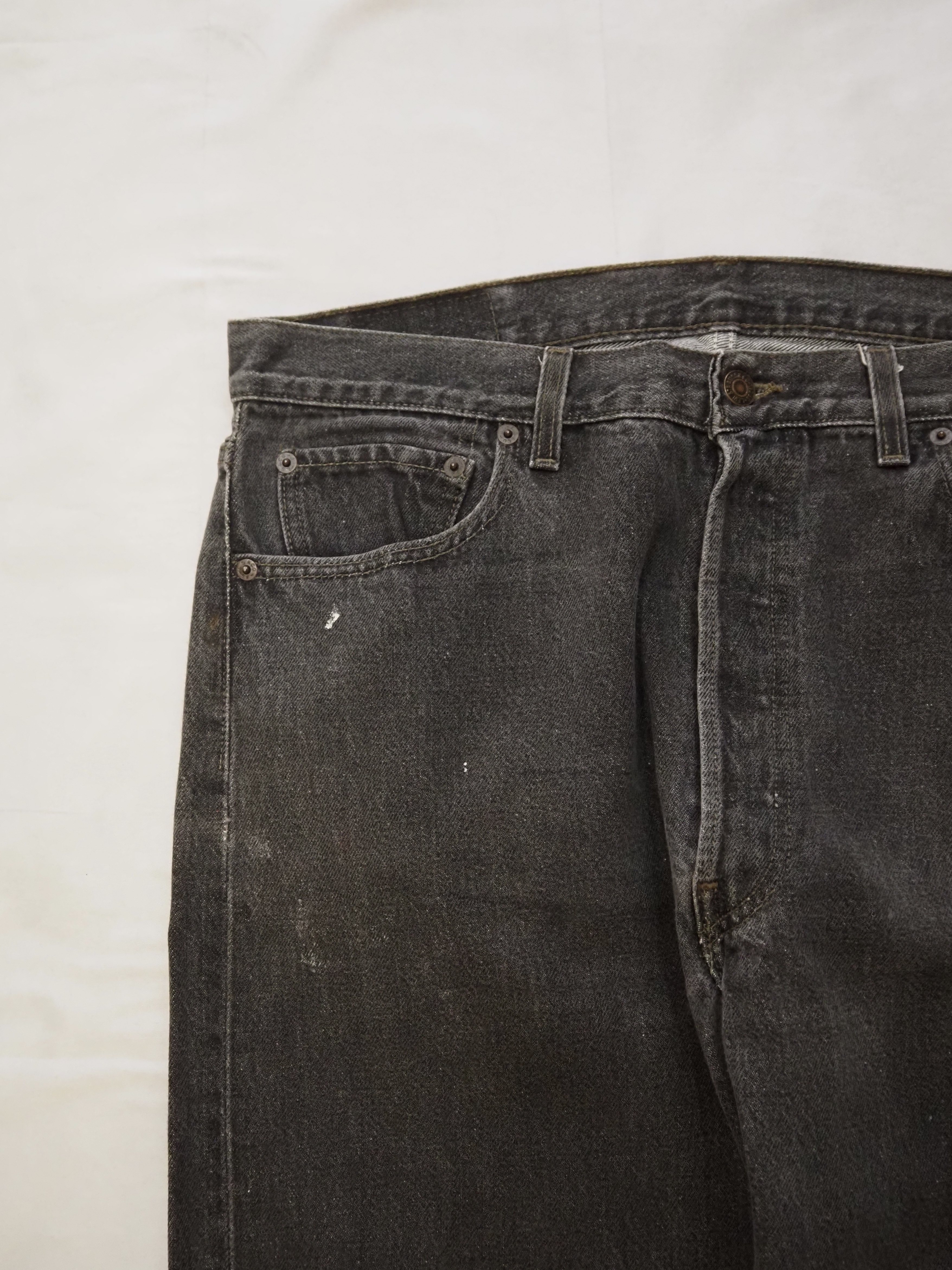 90’s Levi’s Black 501 “先染め" 36×32 の画像 4