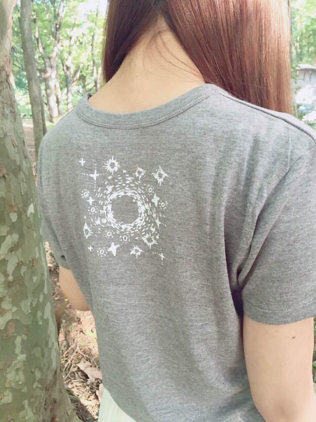 Her Ghost Friendのコスモ☆Tシャツ(ヘザーブラウン) - 画像5