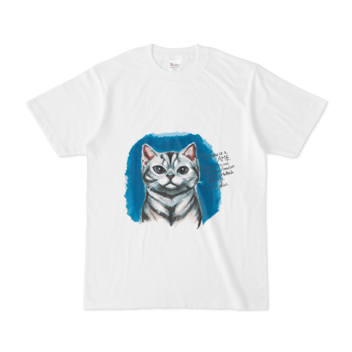 アメリカンショートヘアー 猫オリジナルtシャツ Atelier るんと
