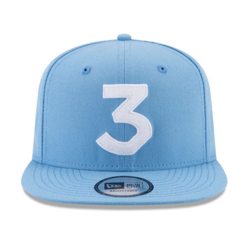chance 3 new era cap sky blue