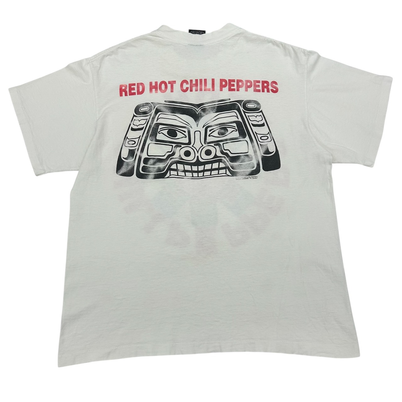 Red Hot Chili Peppers “Aztec” Vintage Band T-Shirt White GIANT XL の画像 2
