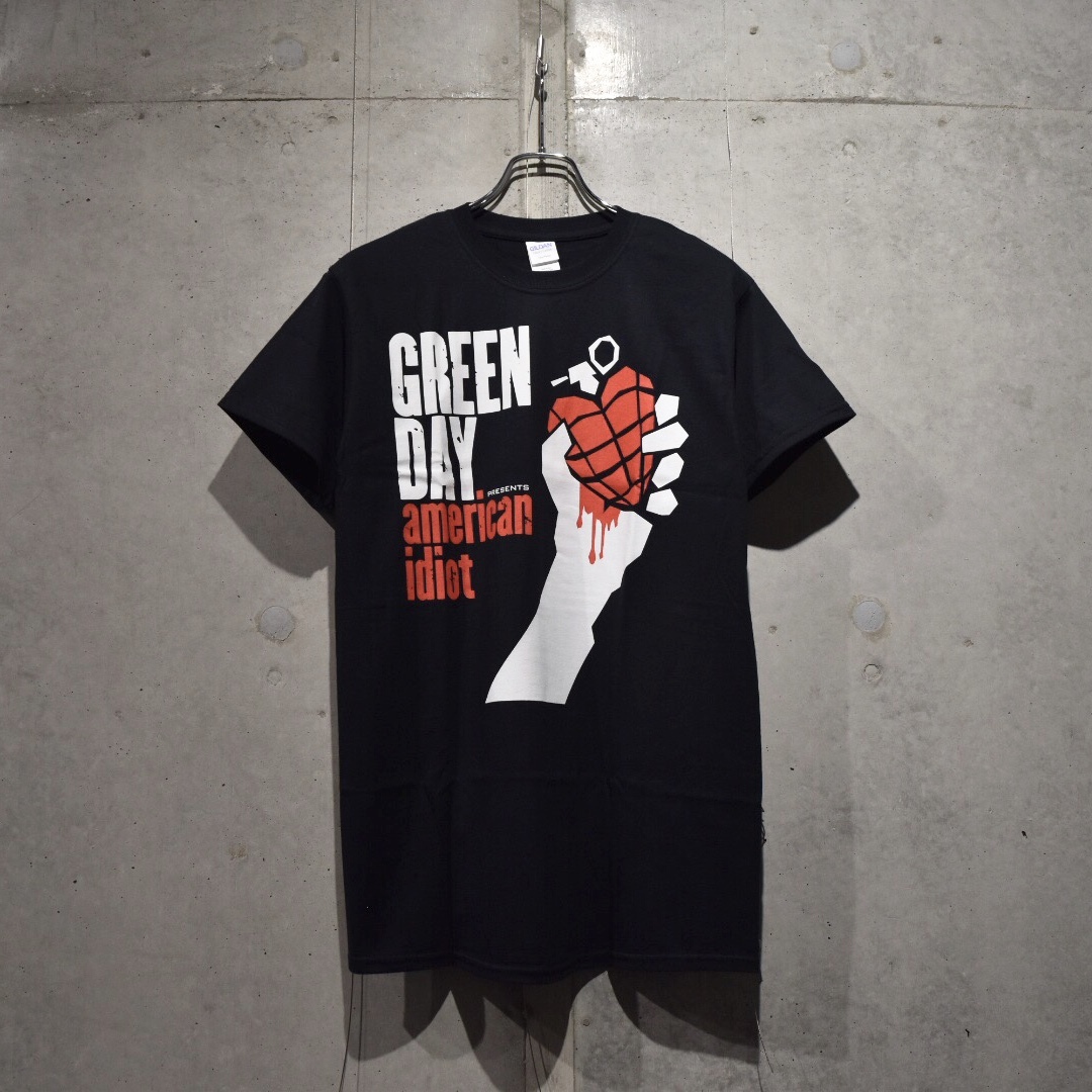 Green Day American Idiot Tee Black Mfc Store