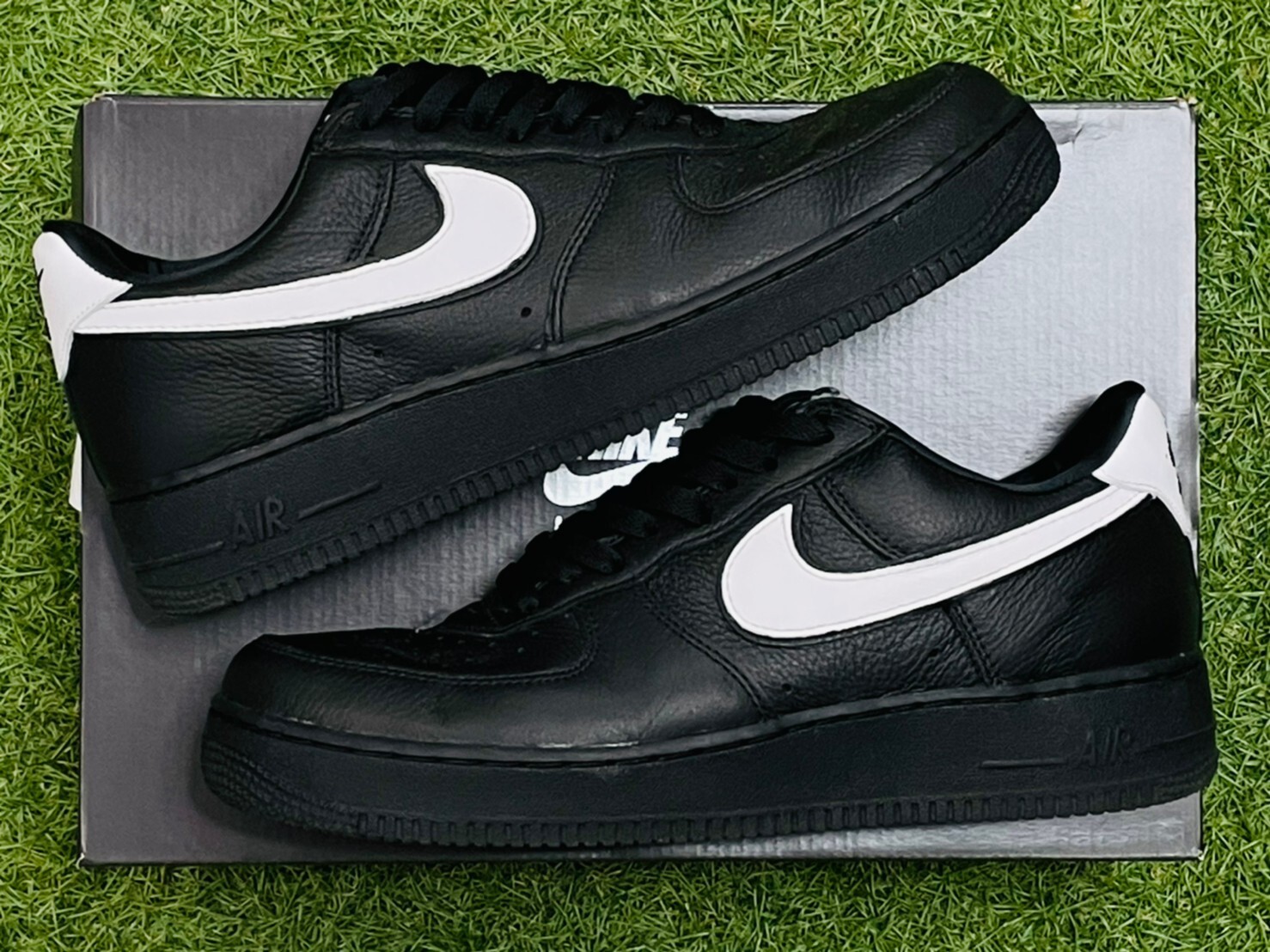 air force 1 low retro qs black