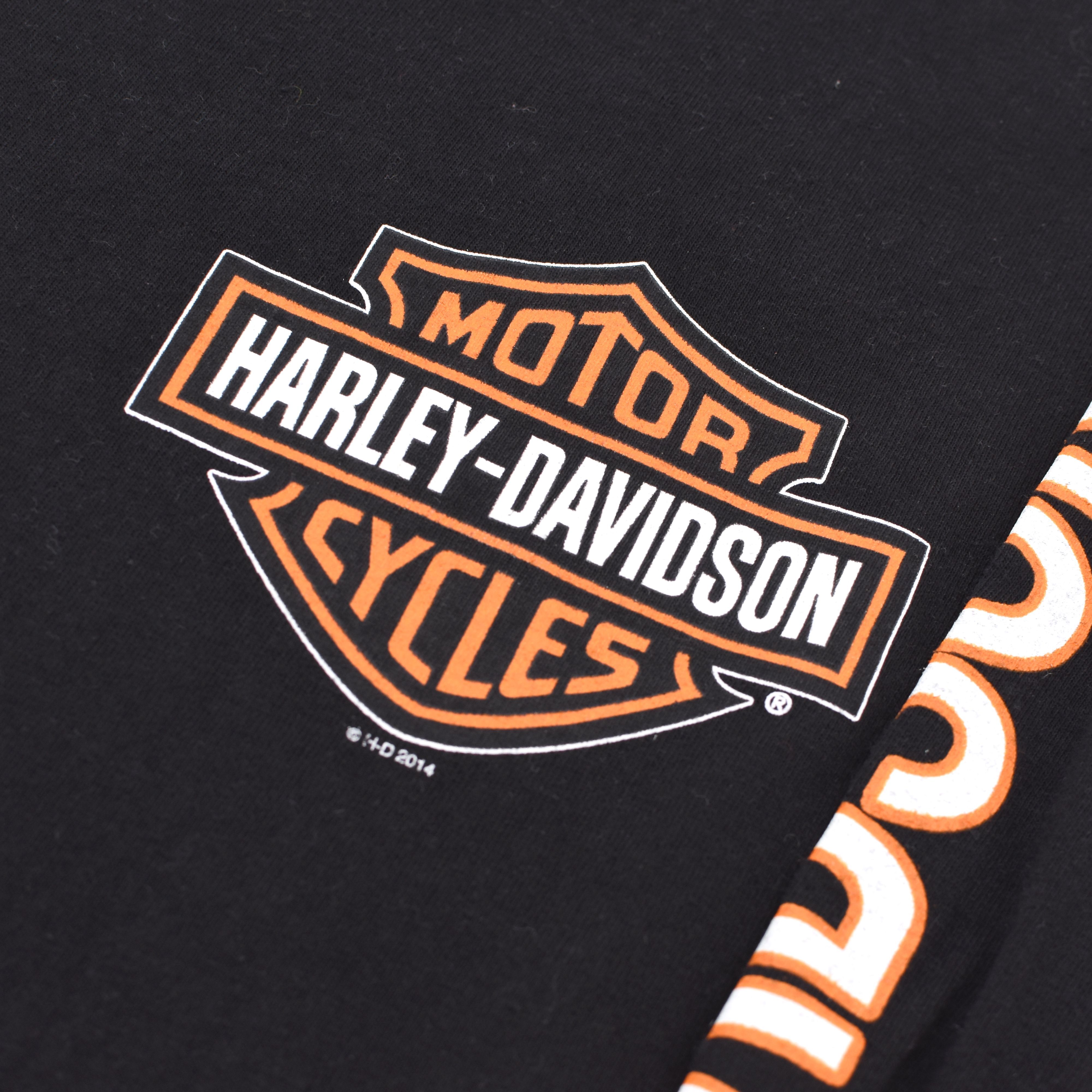 Harley Davidson T Shirt ハーレーダビッドソン ロンt 古着屋 Grin Days Memory