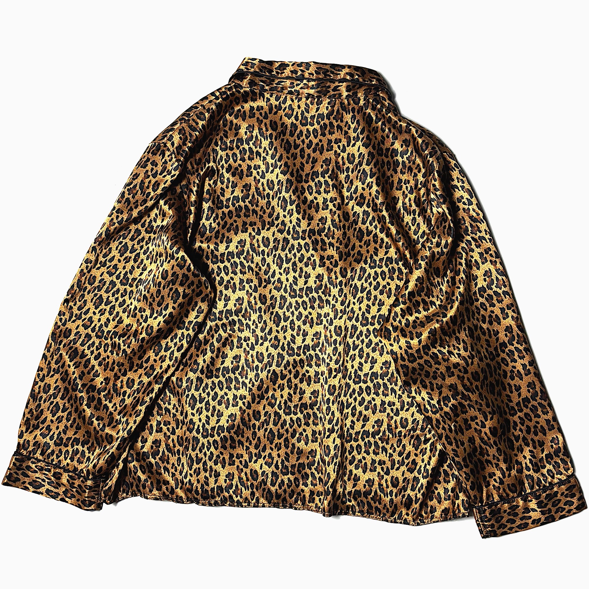 Vintage Leopard Pajama Shirt の画像 2