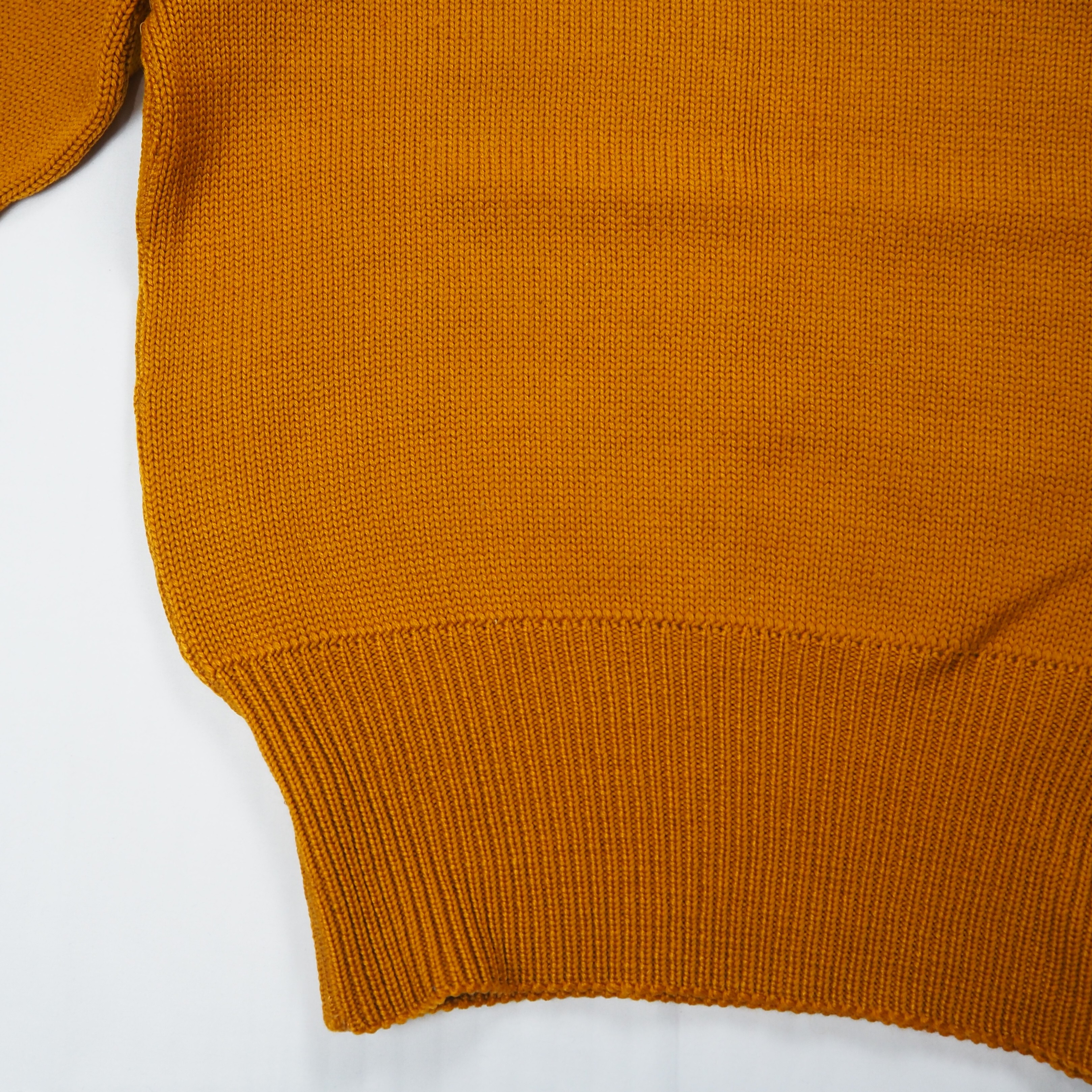 【9/23 20:00入荷】40's ウールニット マスタードイエロー の画像 7