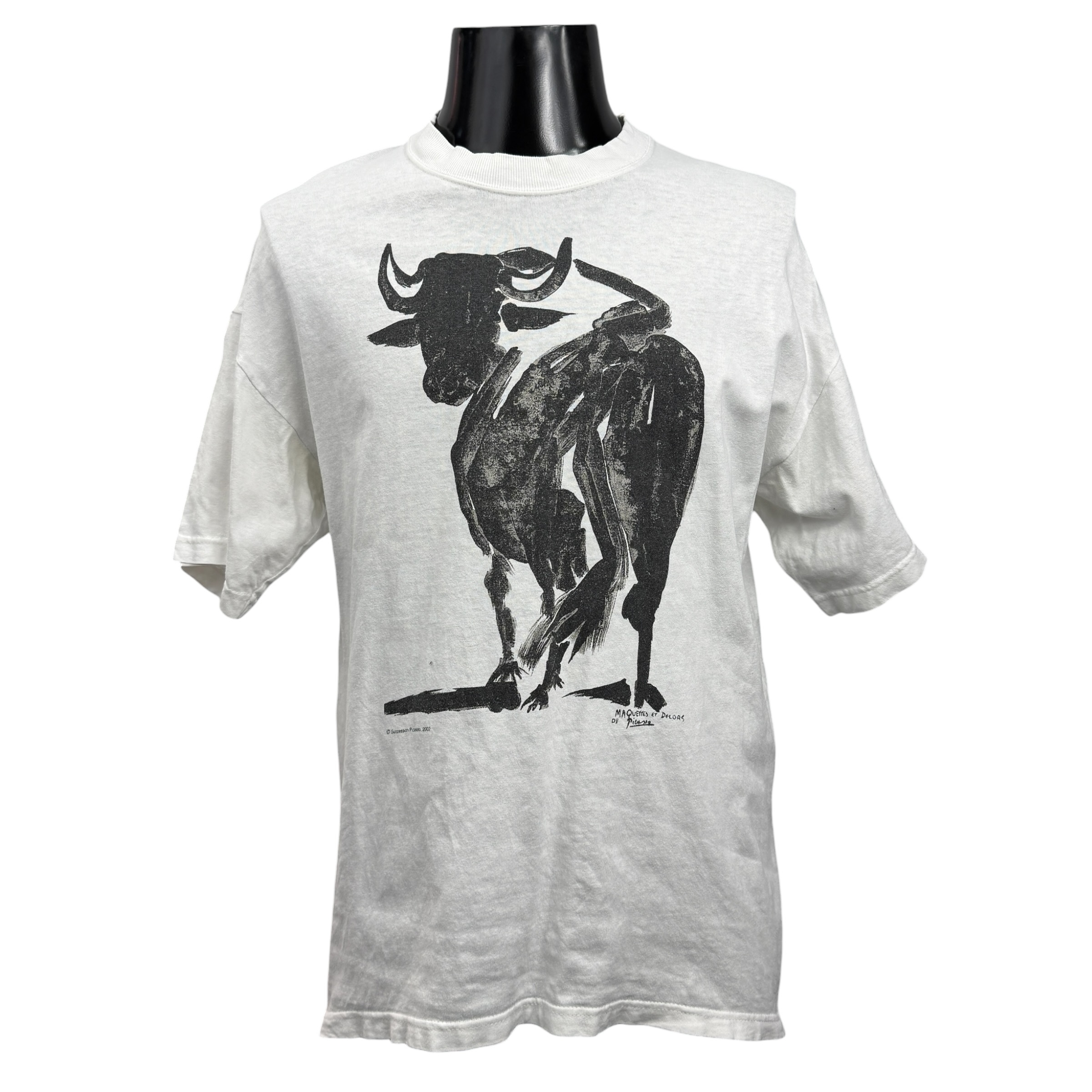 【PICASSO】ピカソ “THE BULL” 90’s Vintage Tシャツ
