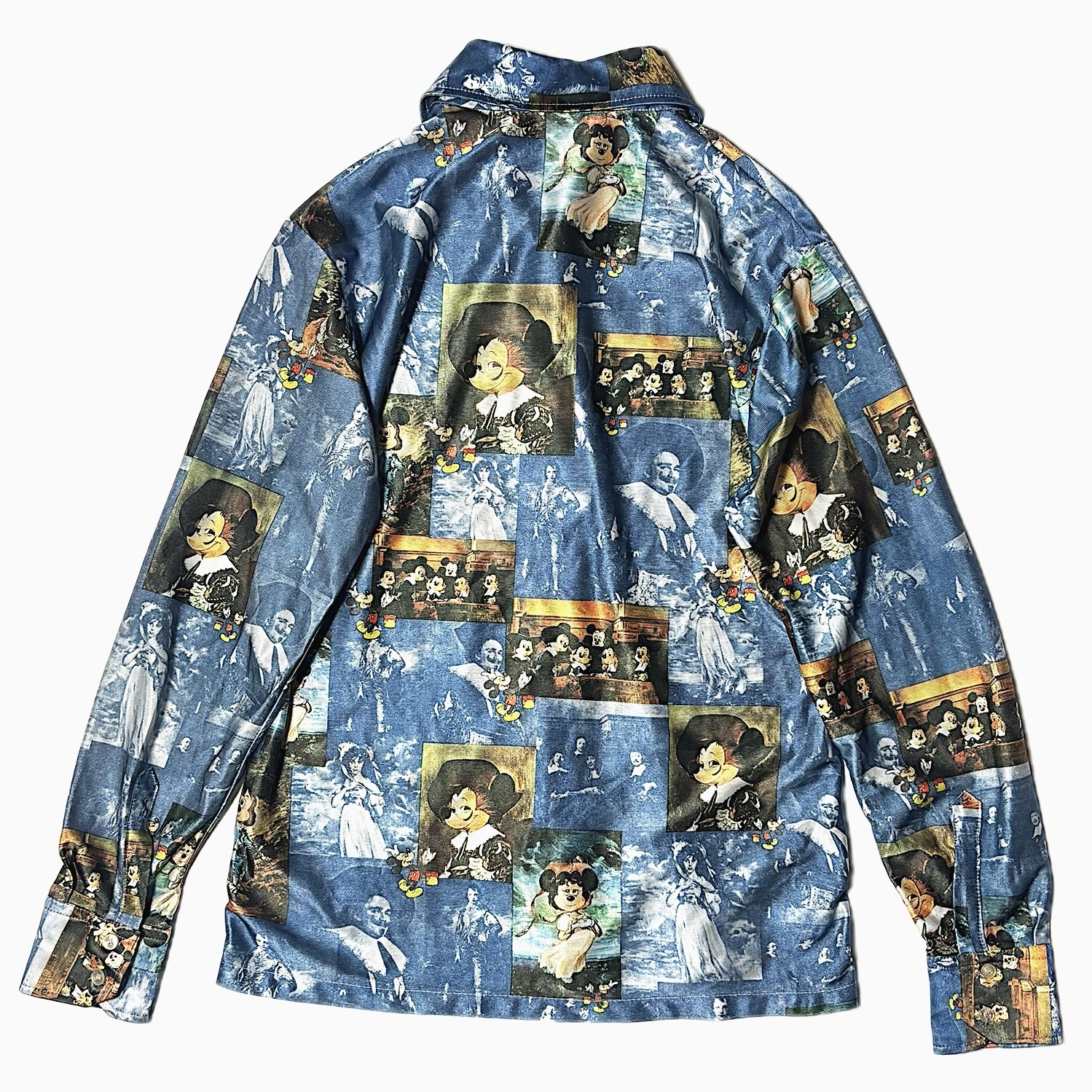 Vintage 70's【KENNINGTON】"Mickey Mouse" Polyester Shirt の画像 2